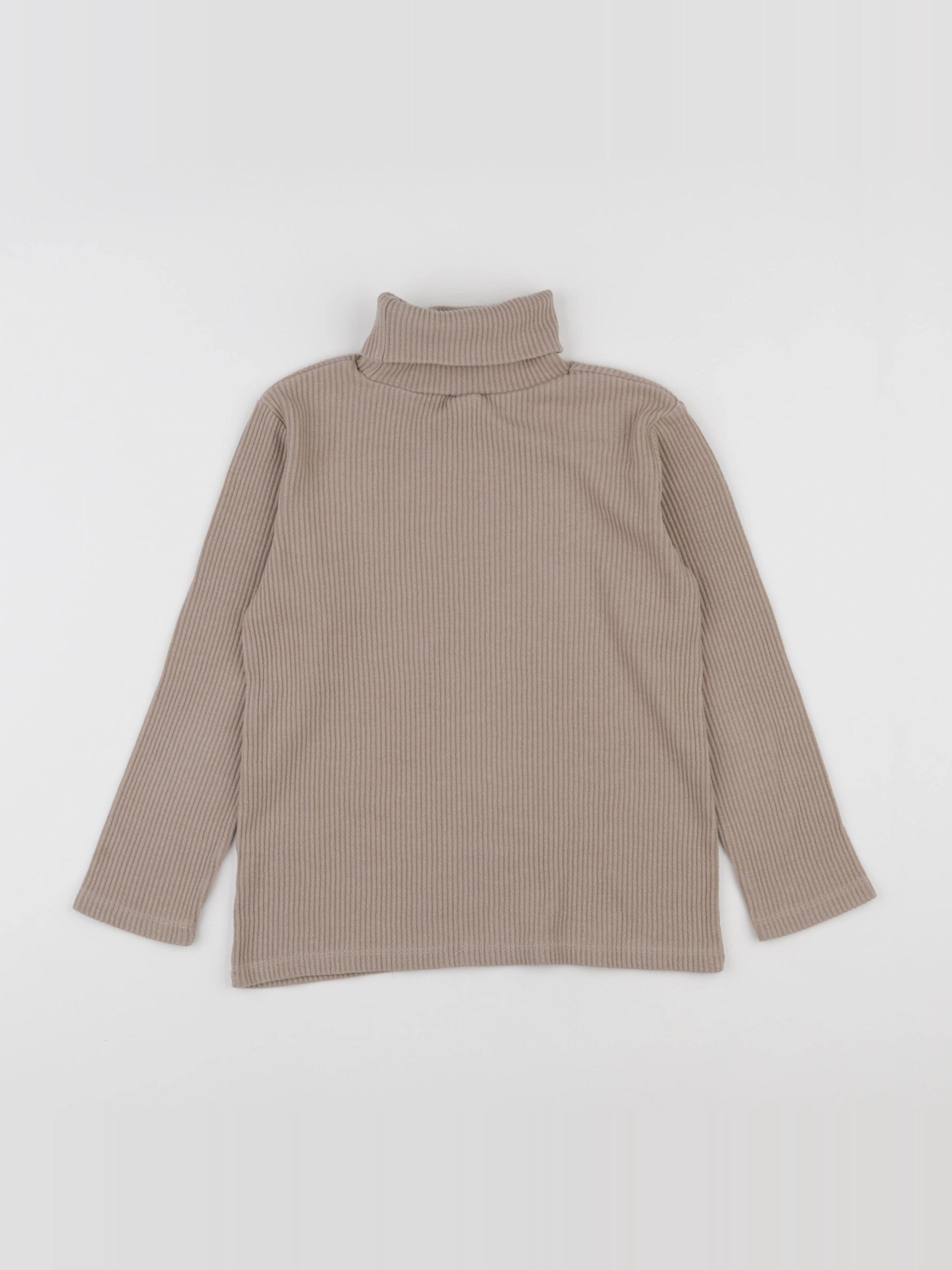 Jellymallow - sous-pull beige - 6/7 ans
