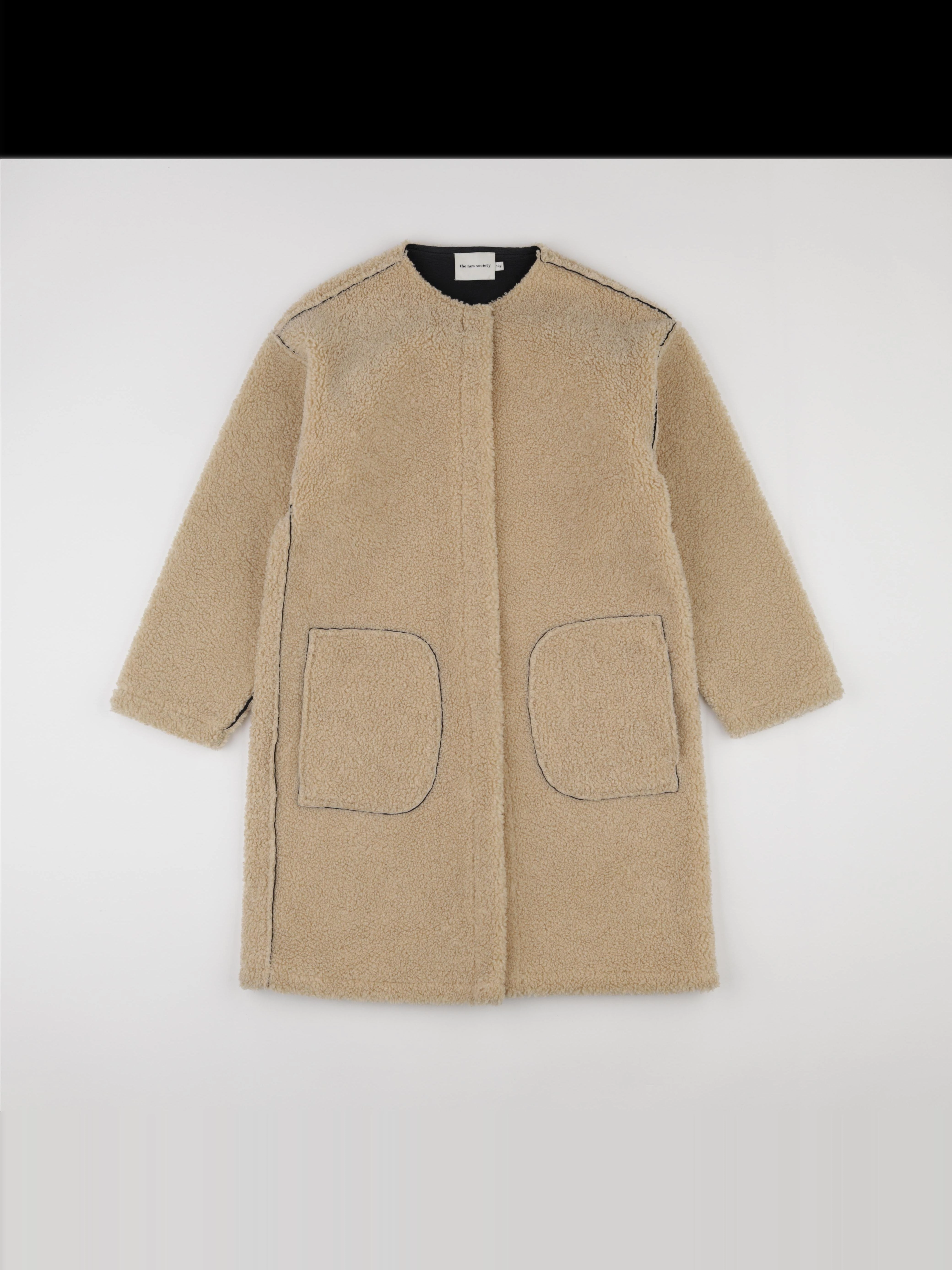 The new society - manteau beige - 12 ans