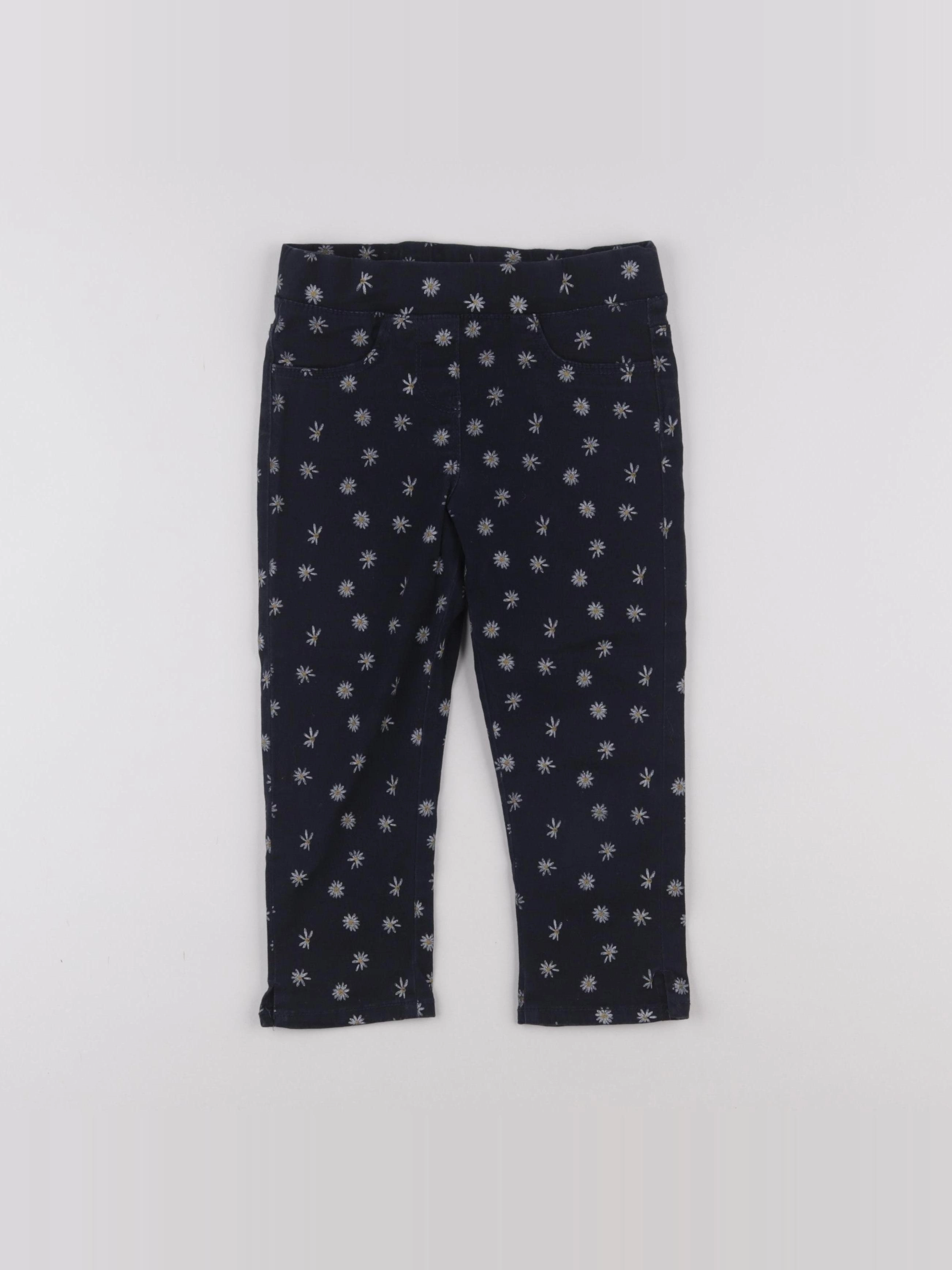 Vertbaudet - jegging bleu - 7 ans
