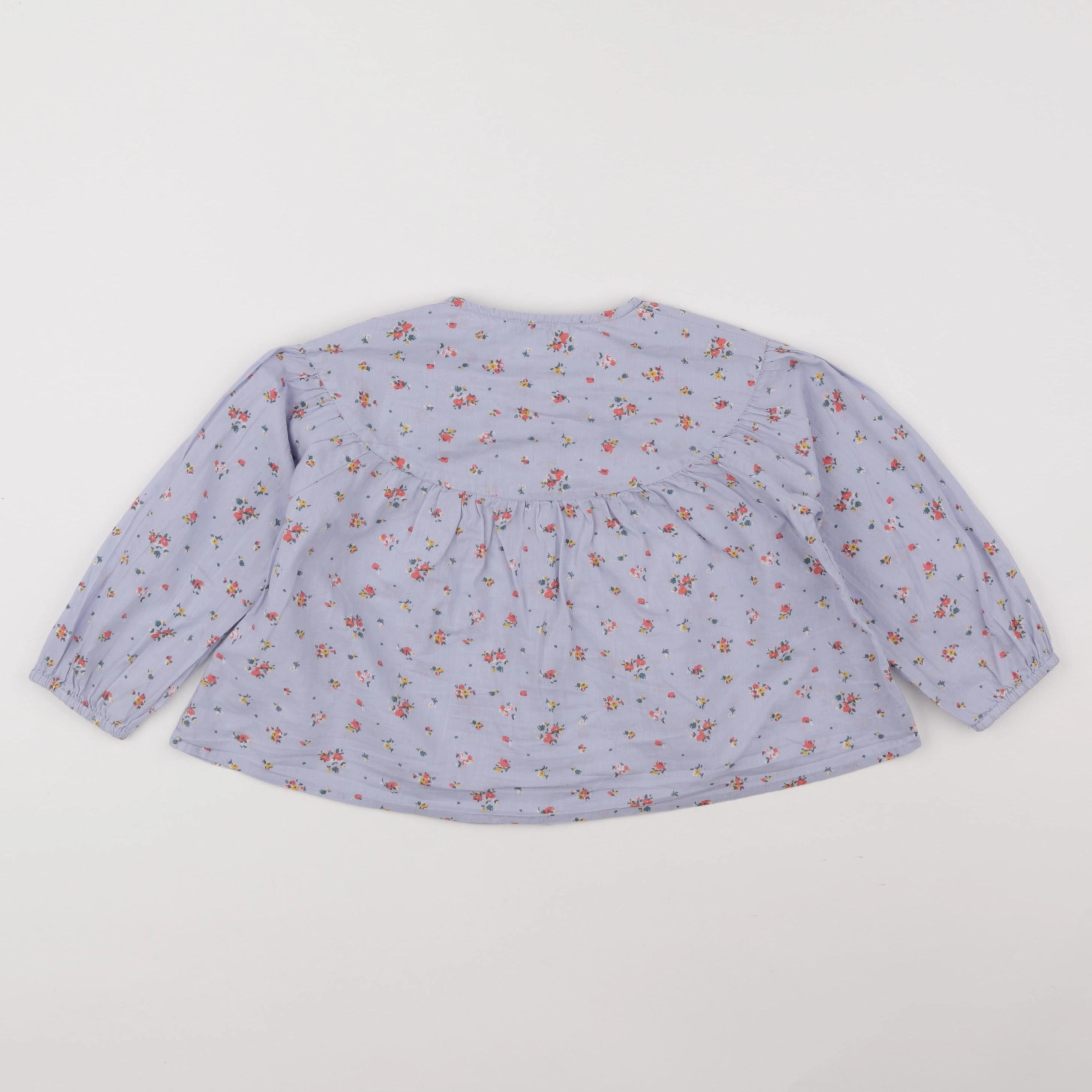 Vertbaudet - blouse bleu - 3 ans