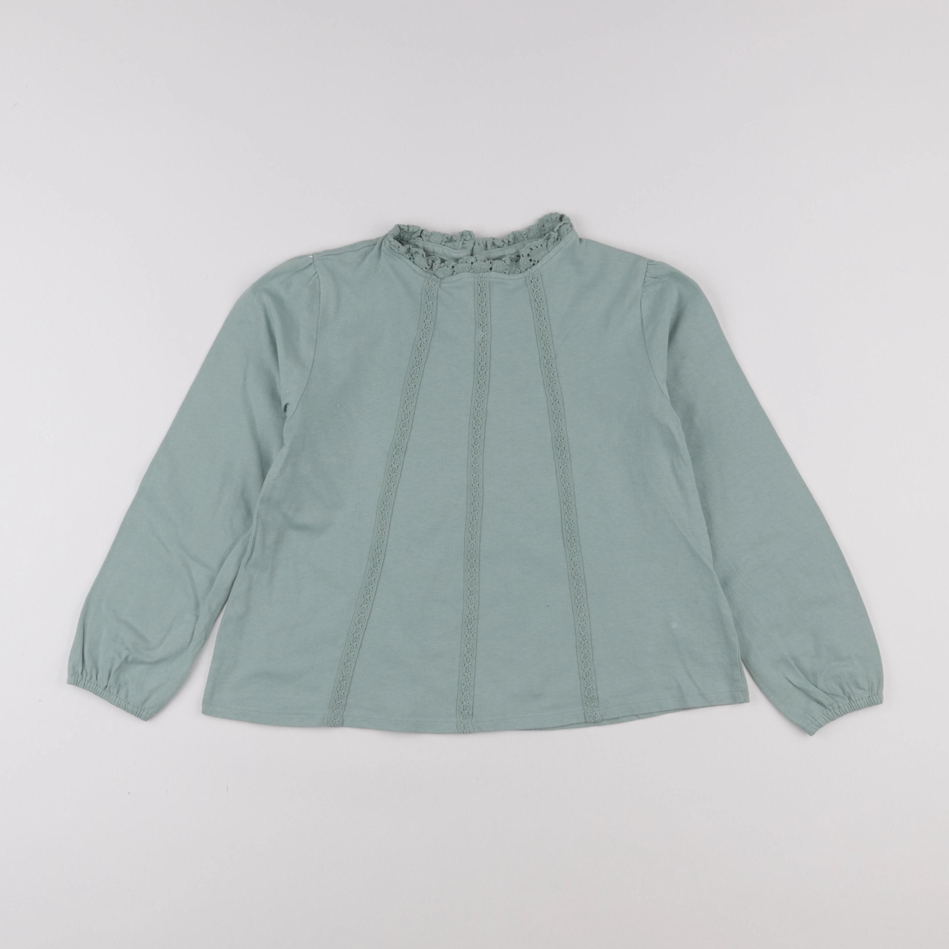 Vertbaudet - tee-shirt vert - 8 ans