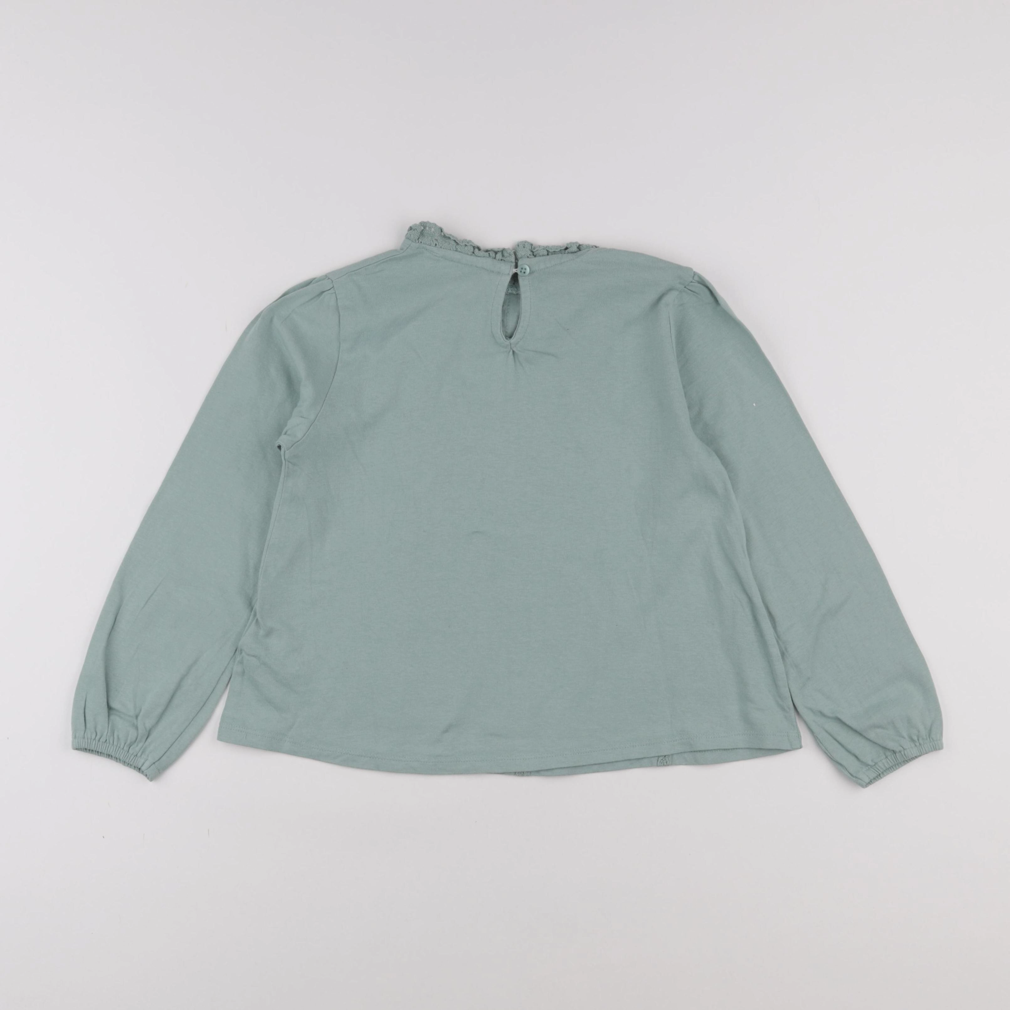 Vertbaudet - tee-shirt vert - 8 ans