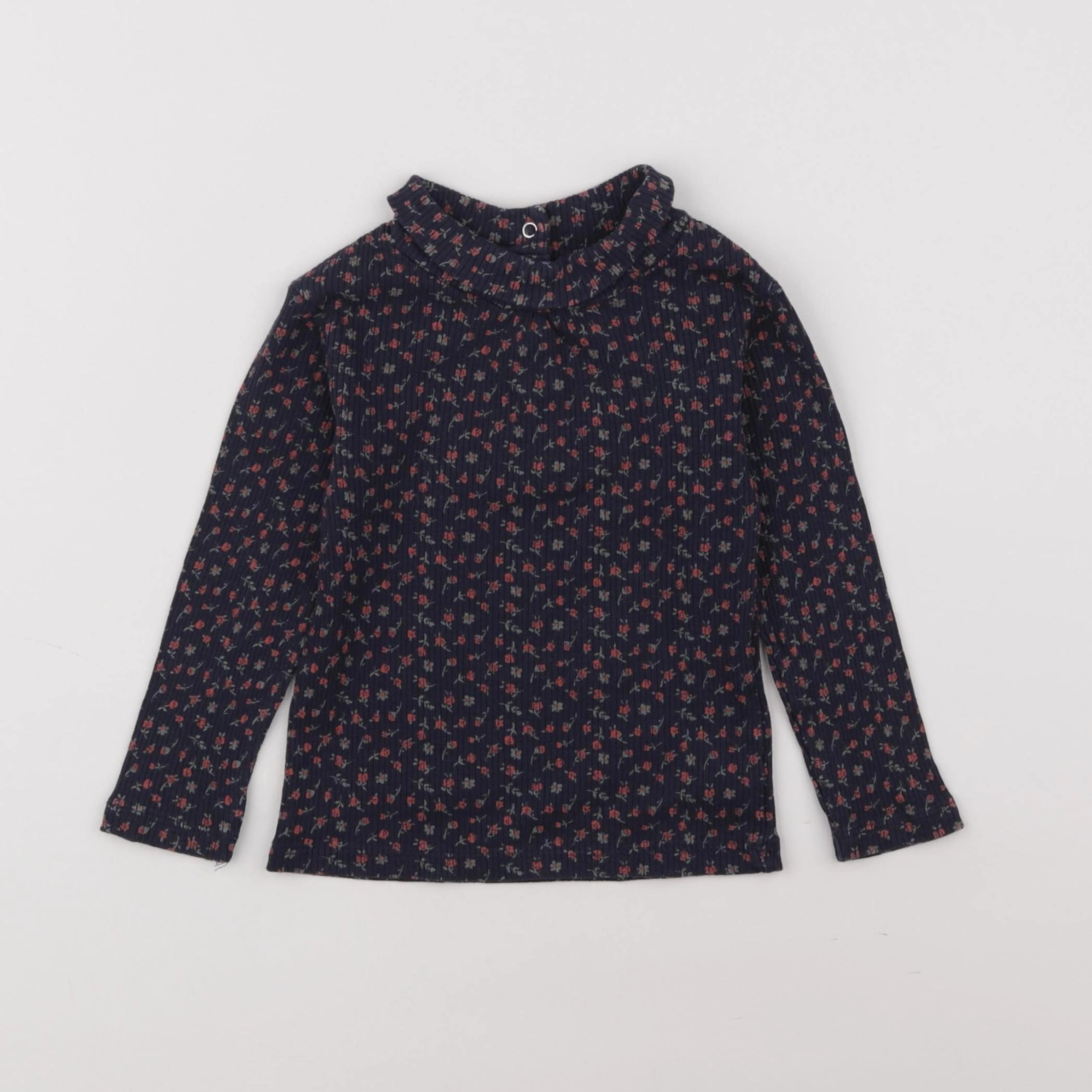 Vertbaudet - sous-pull bleu - 18 mois