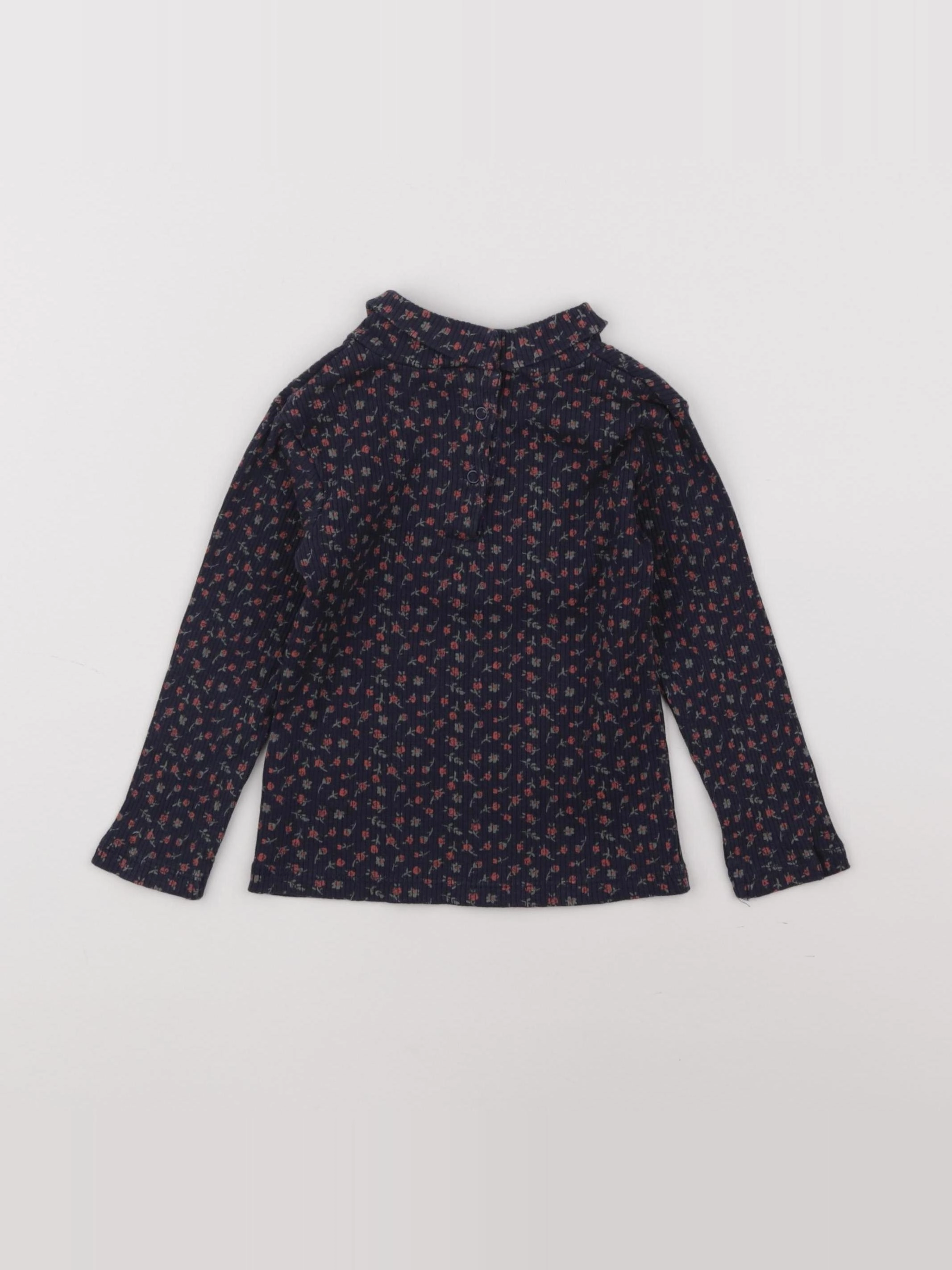 Vertbaudet - sous-pull bleu - 18 mois