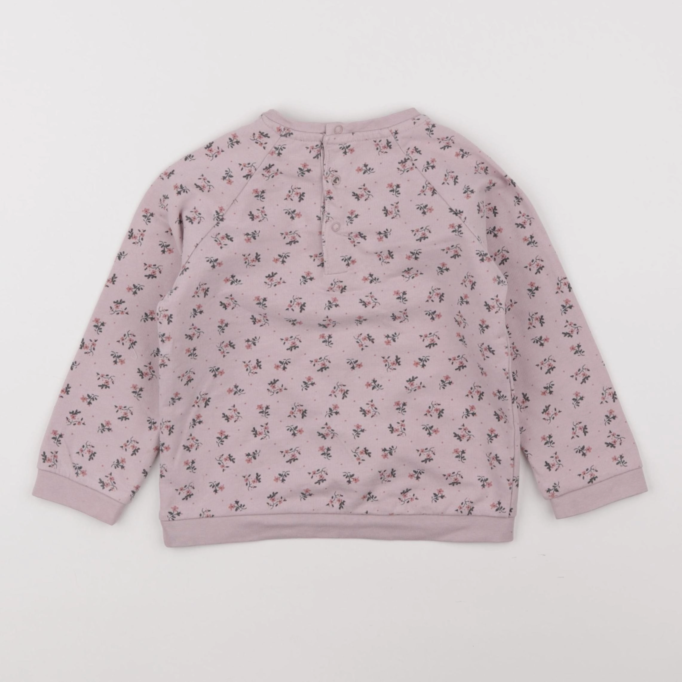 Vertbaudet - sweat violet - 3 ans