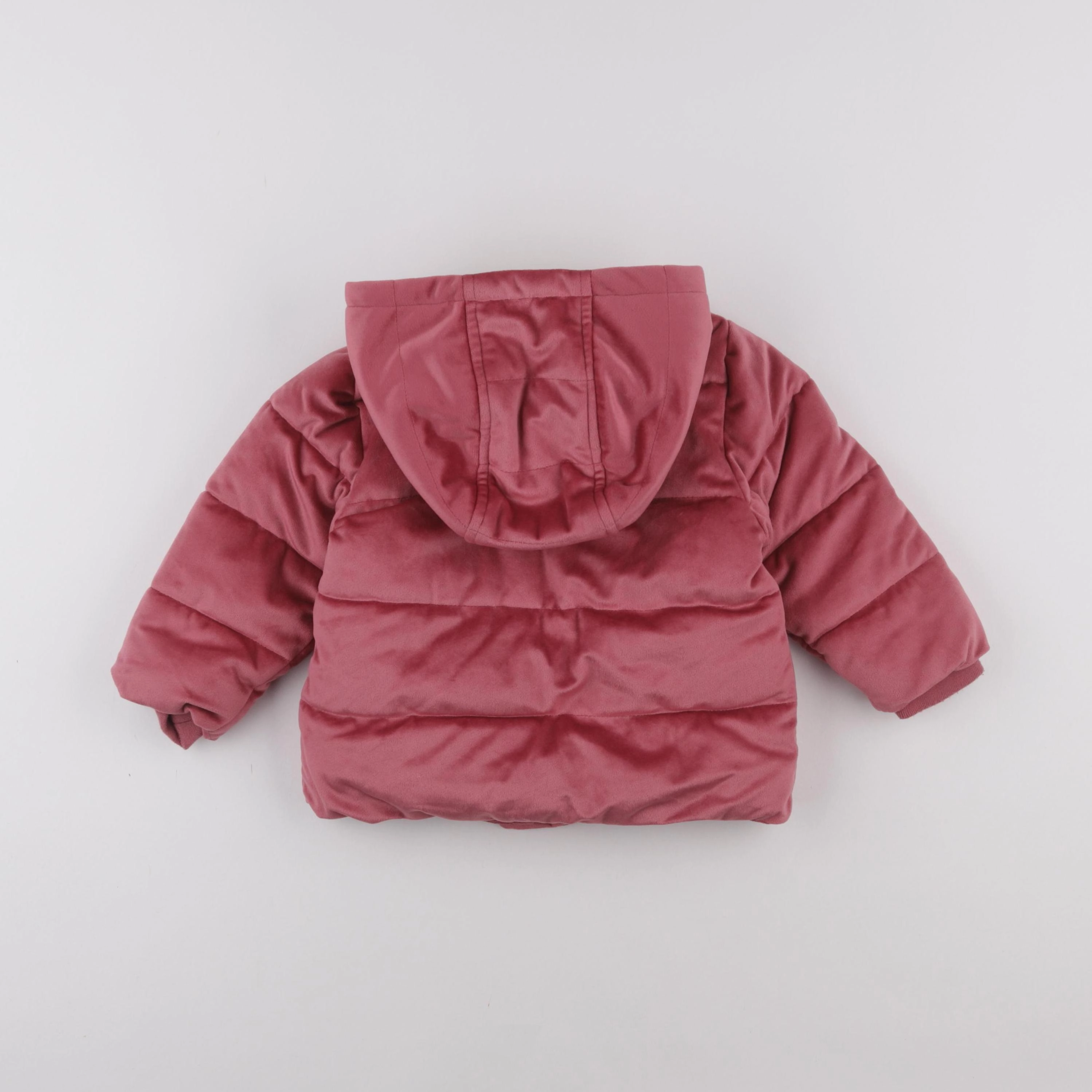 Vertbaudet - manteau rose - 18 mois