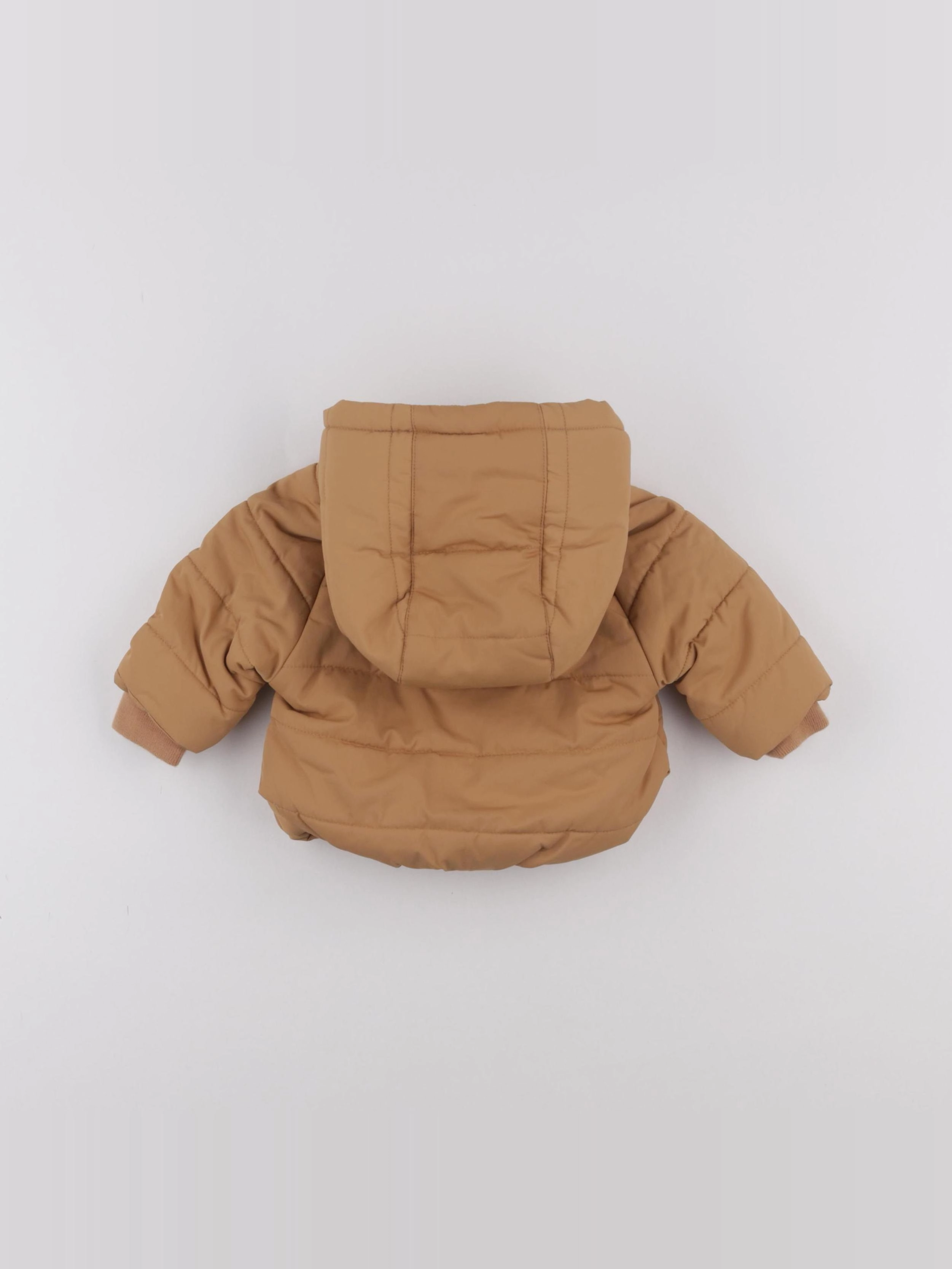 Vertbaudet - manteau marron - 3 mois