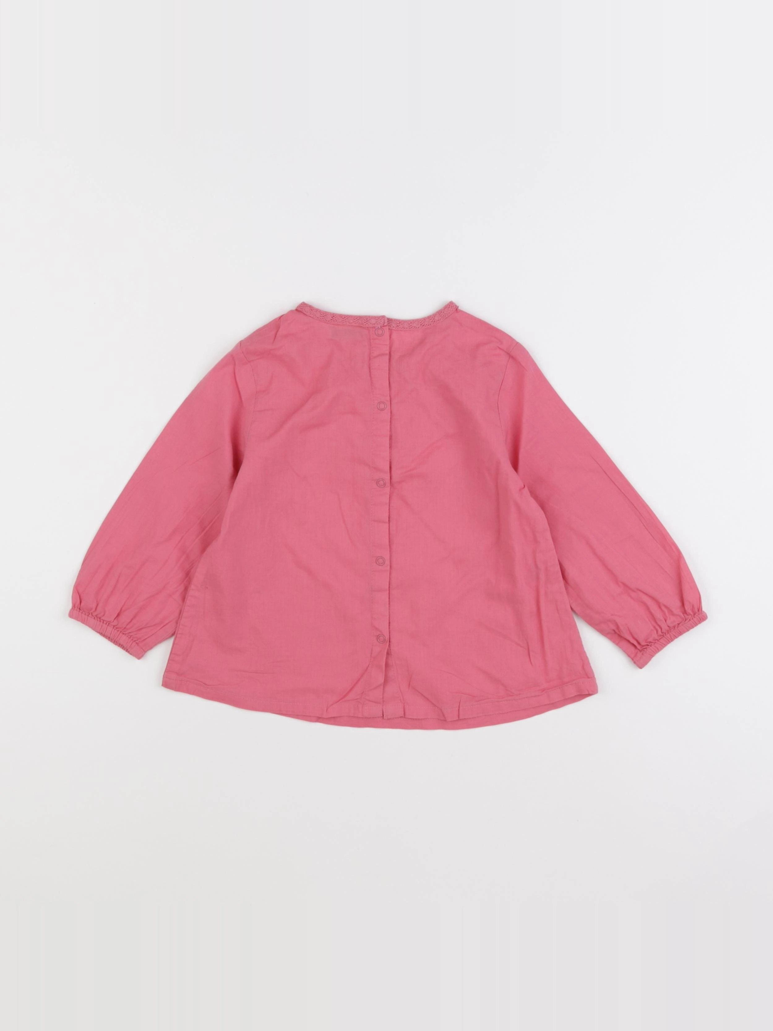 Tape à l'oeil - blouse rose - 2 ans
