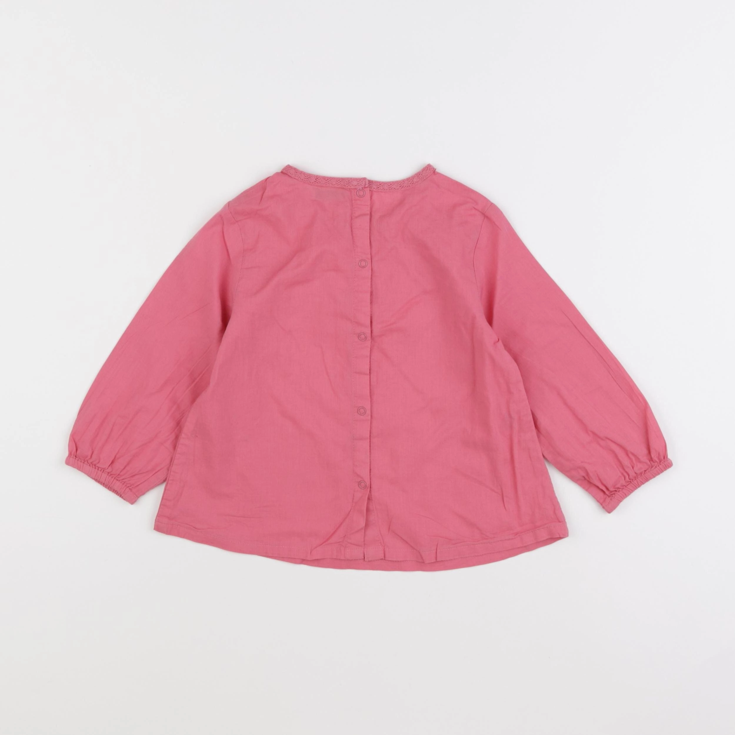 Tape à l'oeil - blouse rose - 2 ans