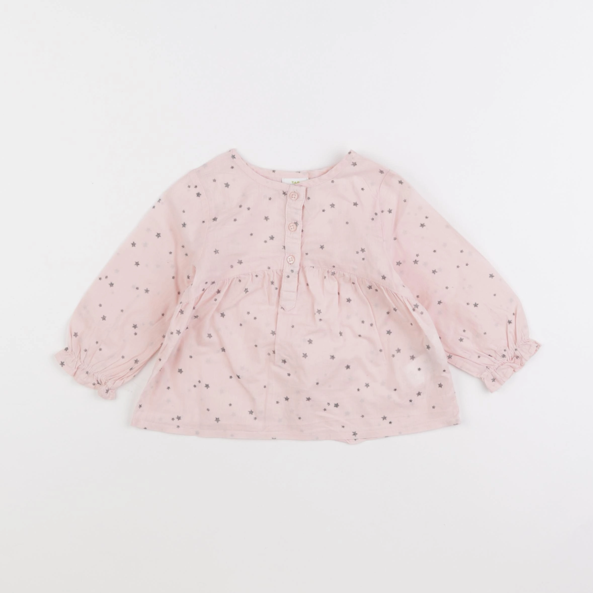 Tape à l'oeil - blouse rose - 9 mois