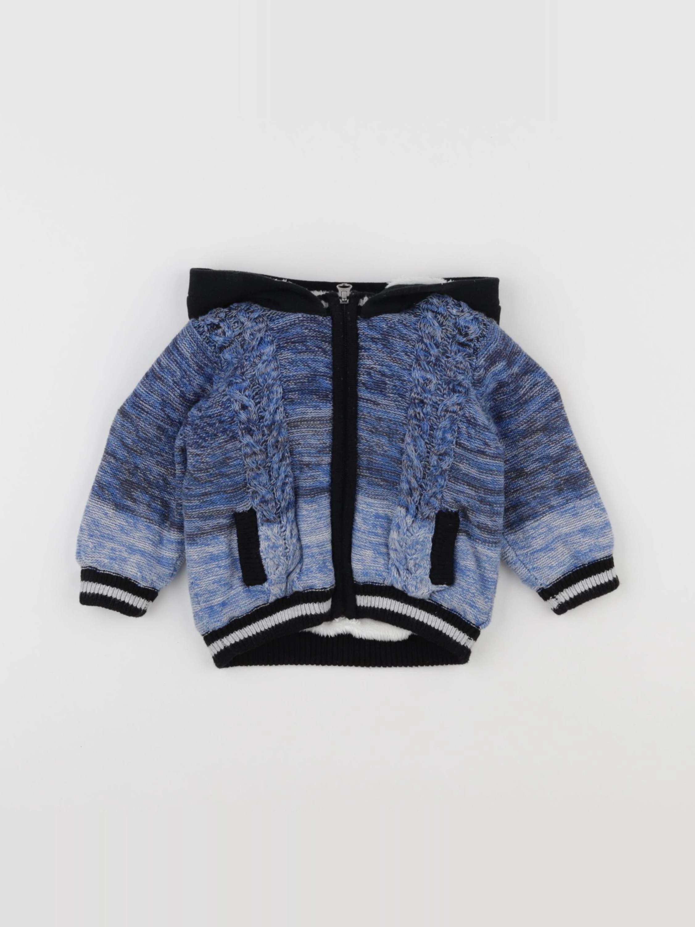 Timberland - veste doublé bleu - 12 mois