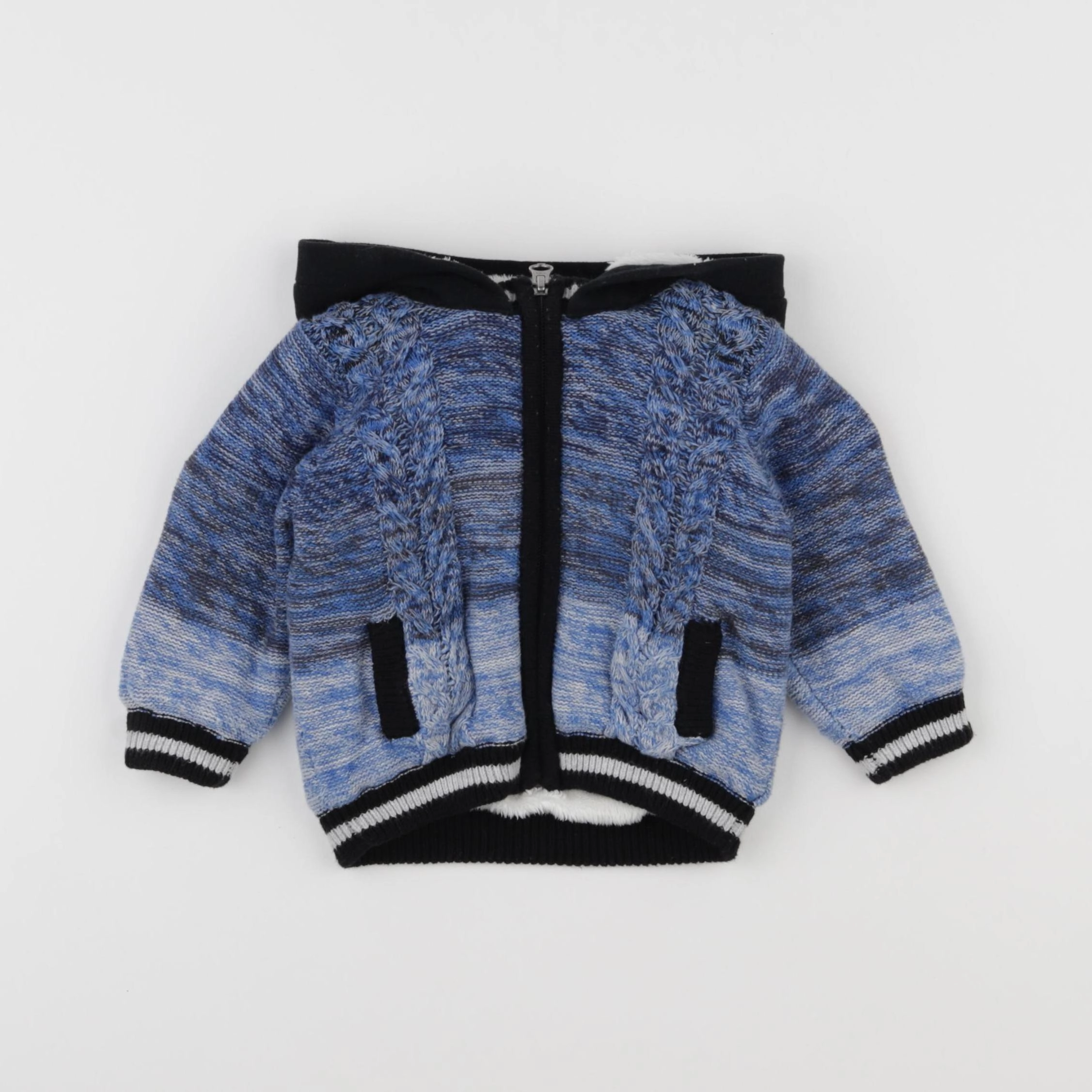 Timberland - veste doublé bleu - 12 mois