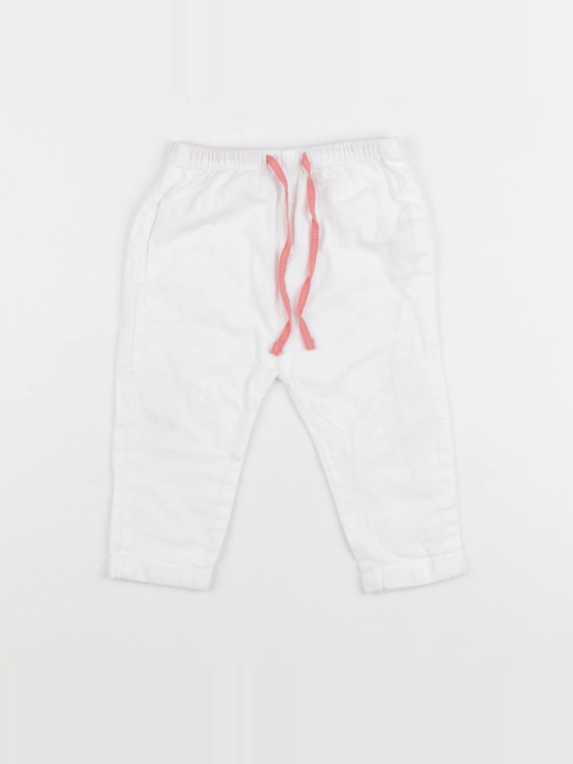 Tape à l'oeil - pantalon blanc - 18 mois