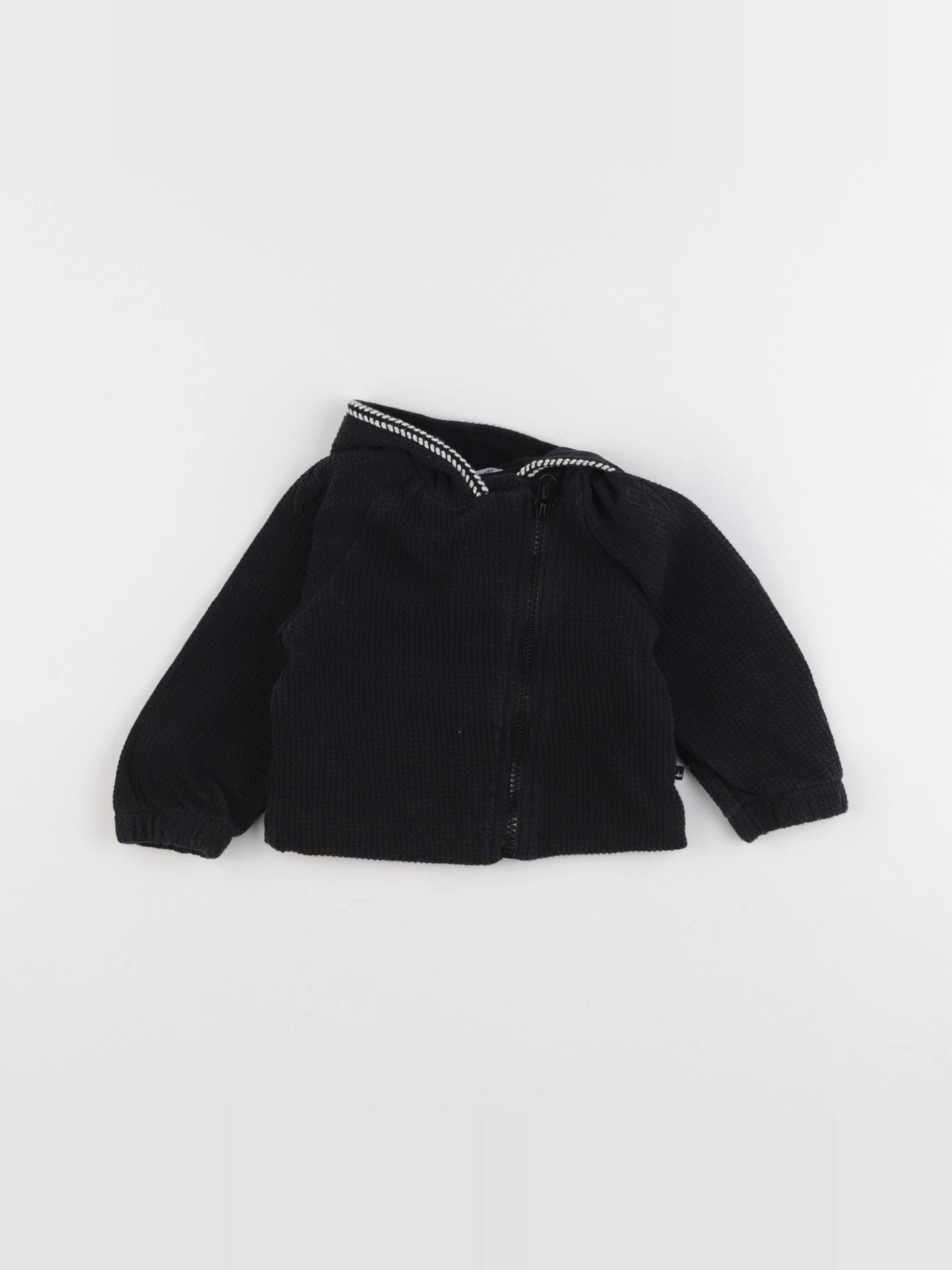 IKKS - sweat noir - 18 mois