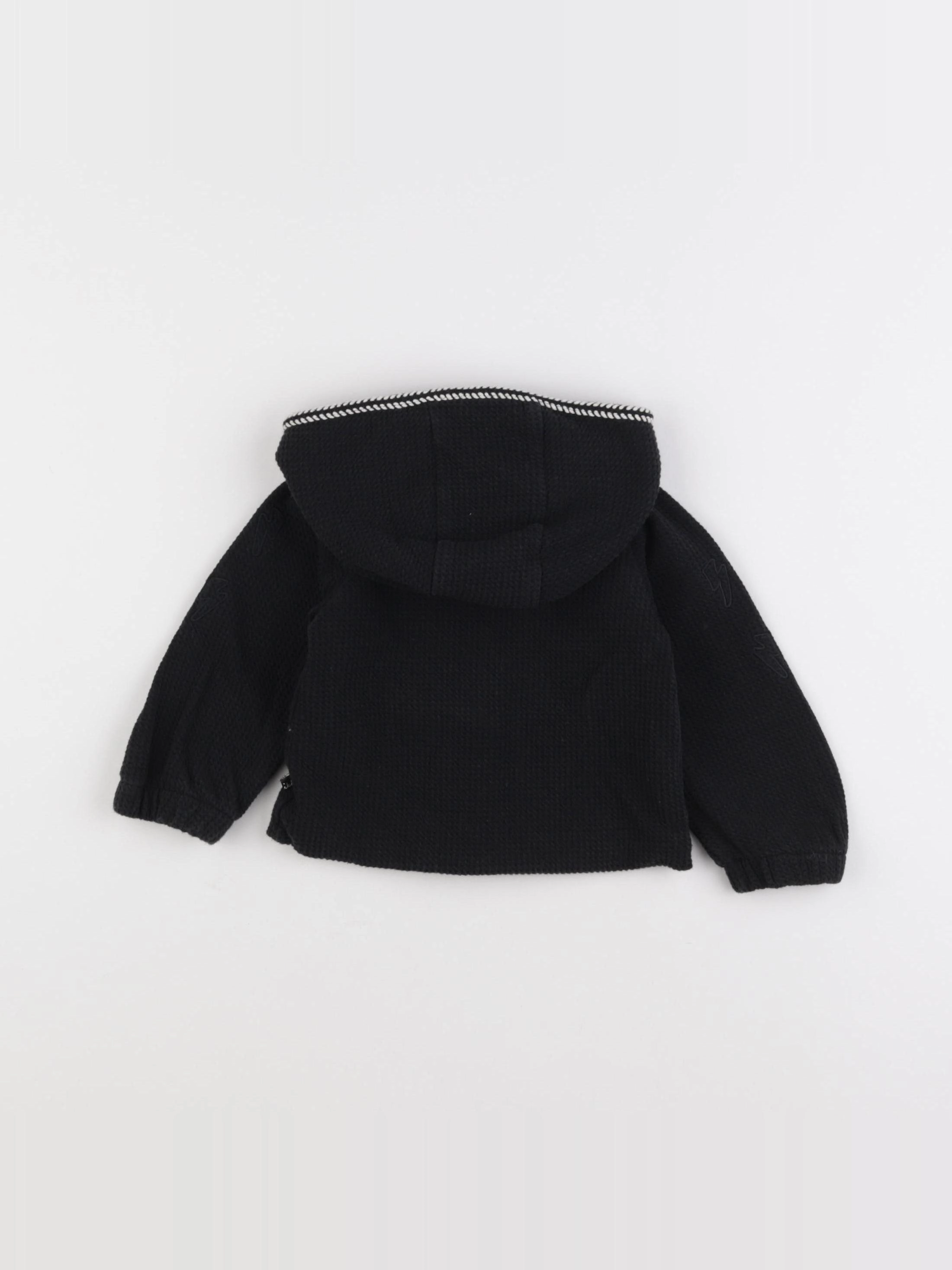 IKKS - sweat noir - 18 mois