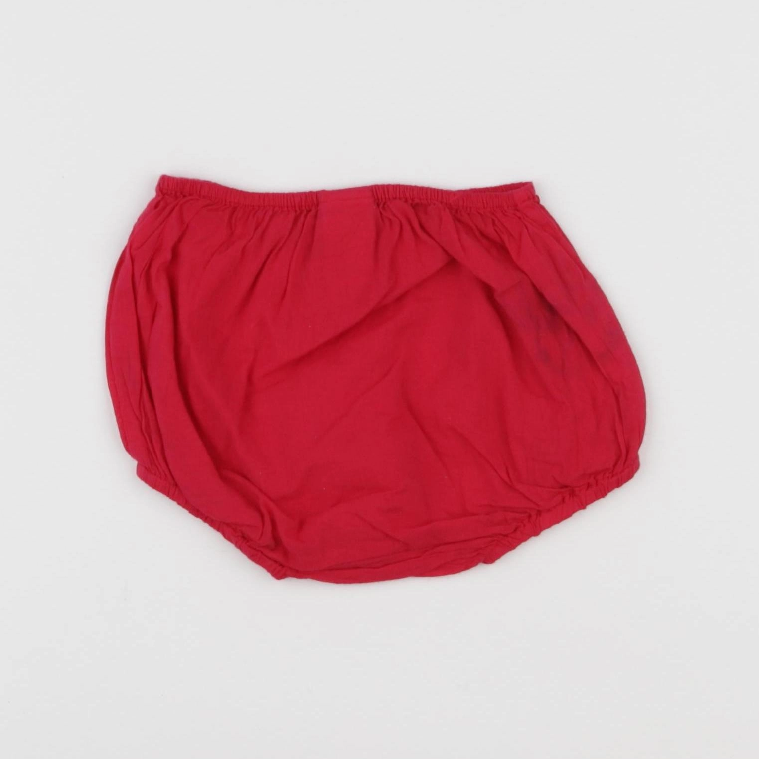 Bonton - bloomer rouge - 3 ans