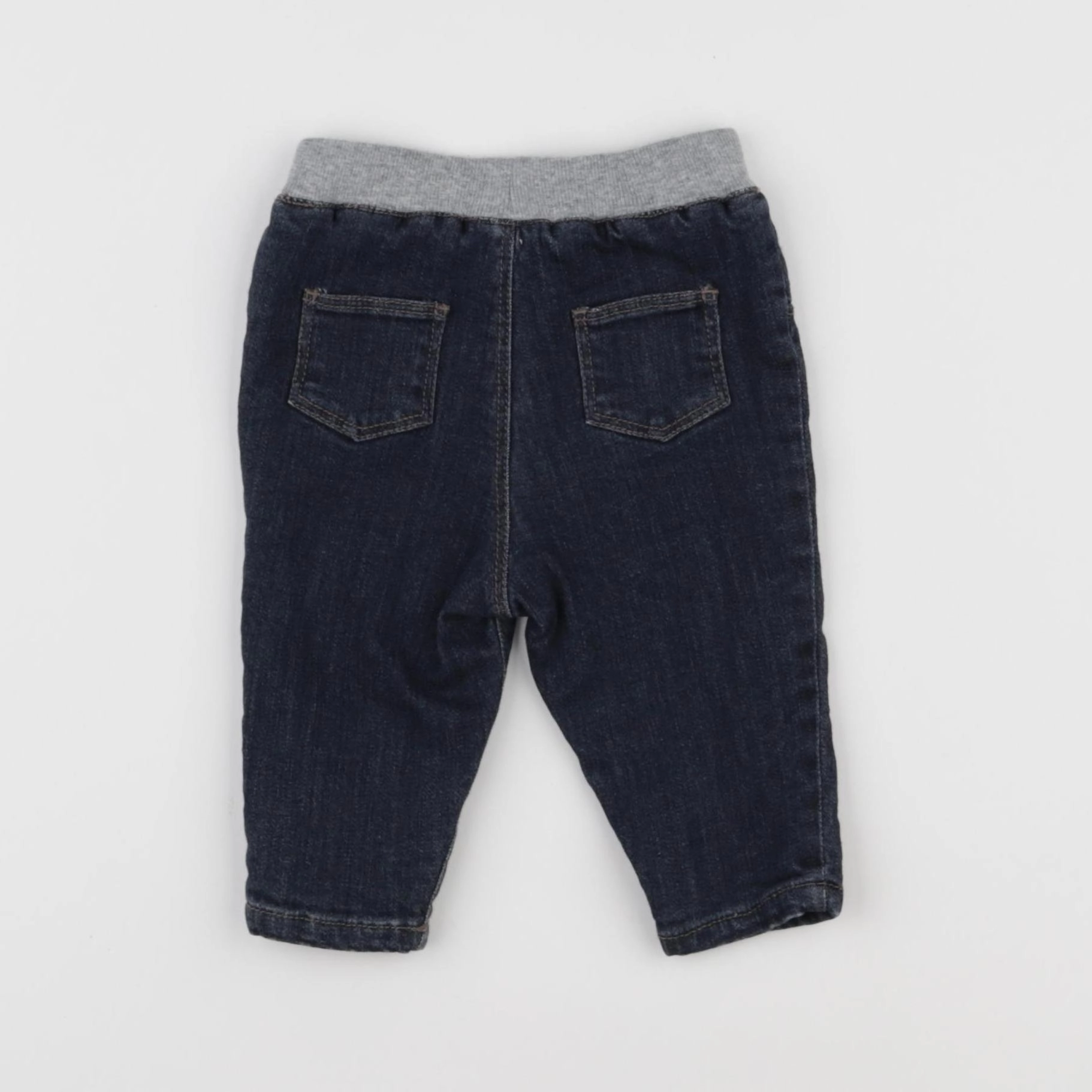 Boutchou - jean doublé bleu - 3 mois