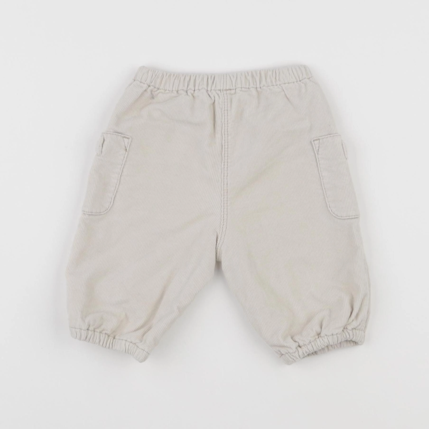 Petit Bateau - pantalon doublé beige - 3 mois