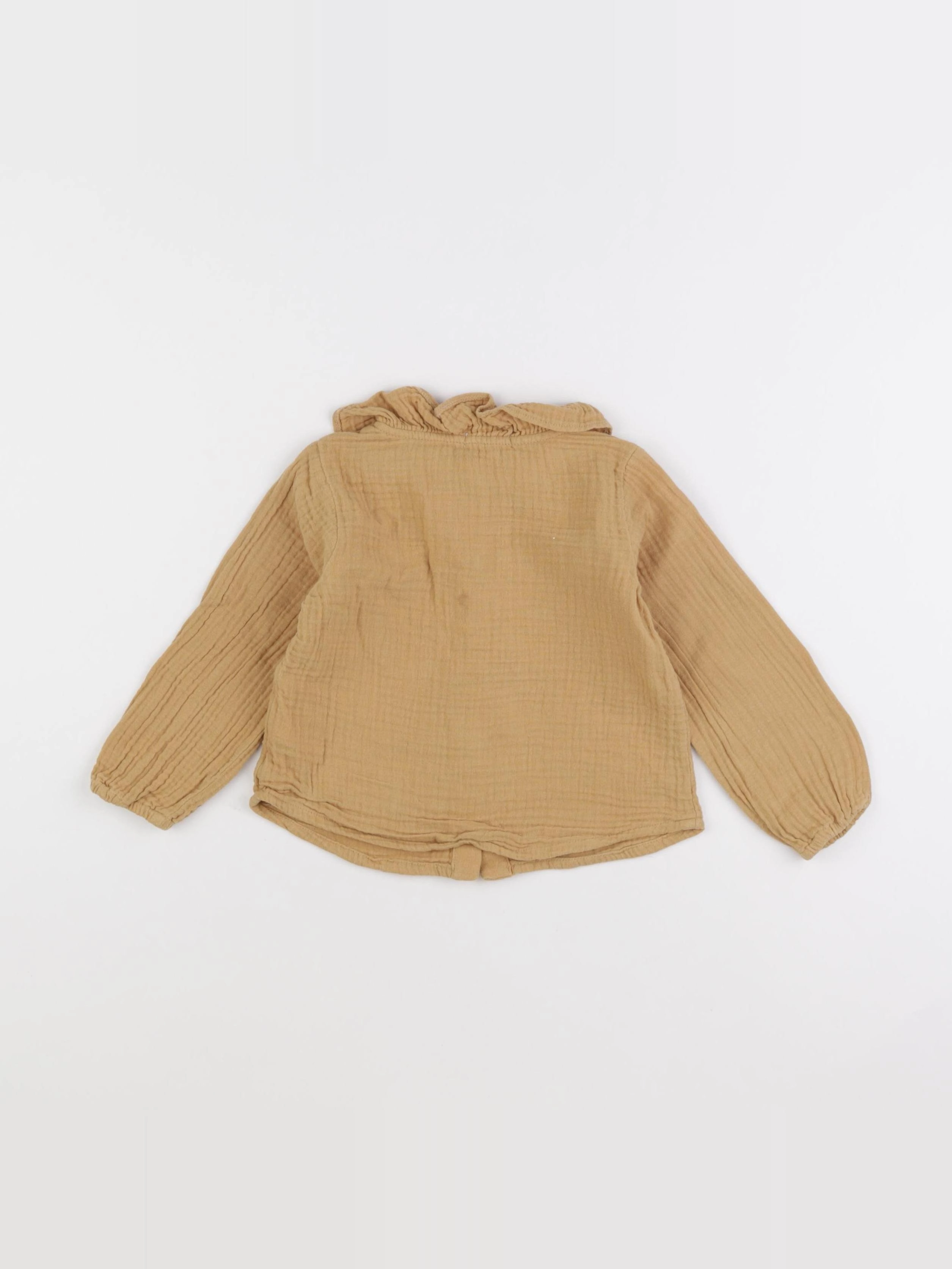 Little Cigogne - blouse jaune - 2 ans