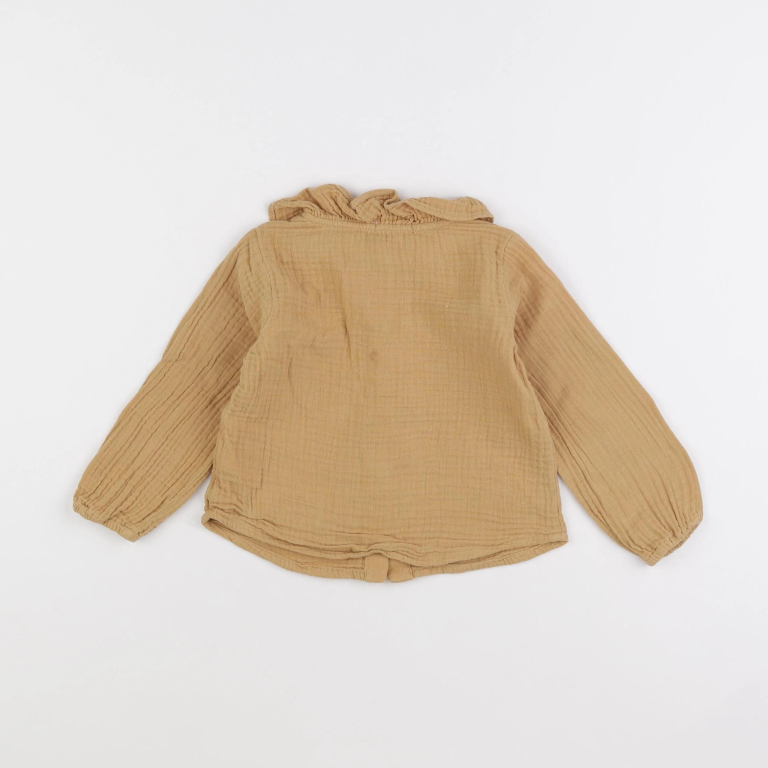 Little Cigogne - blouse jaune - 2 ans