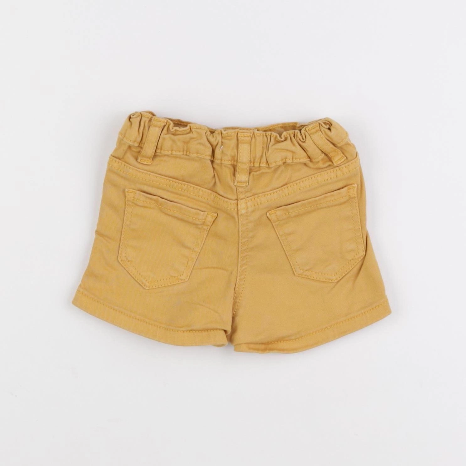 Little Cigogne - short jaune - 2 ans