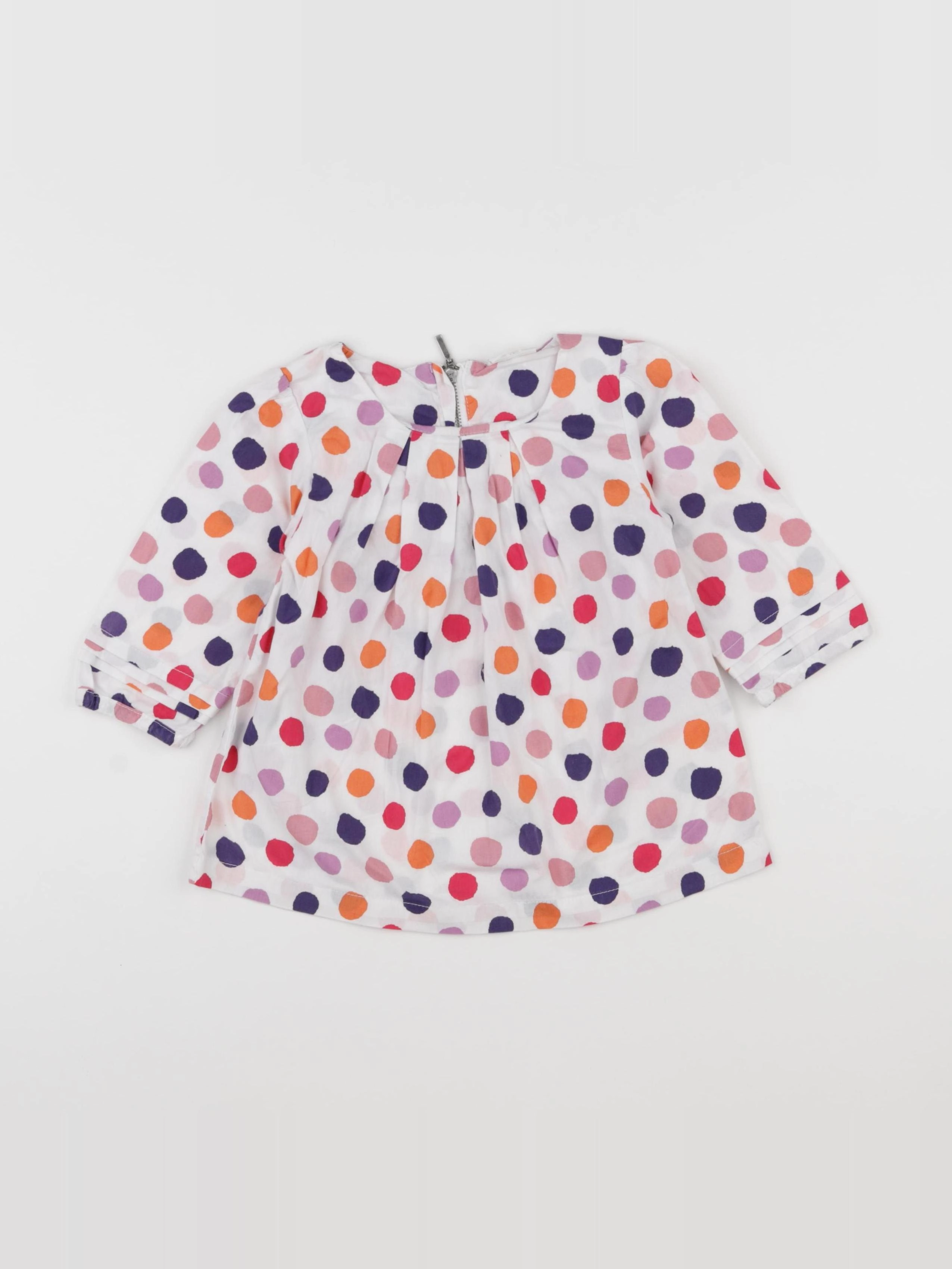Vertbaudet - blouse multicolore - 4 ans