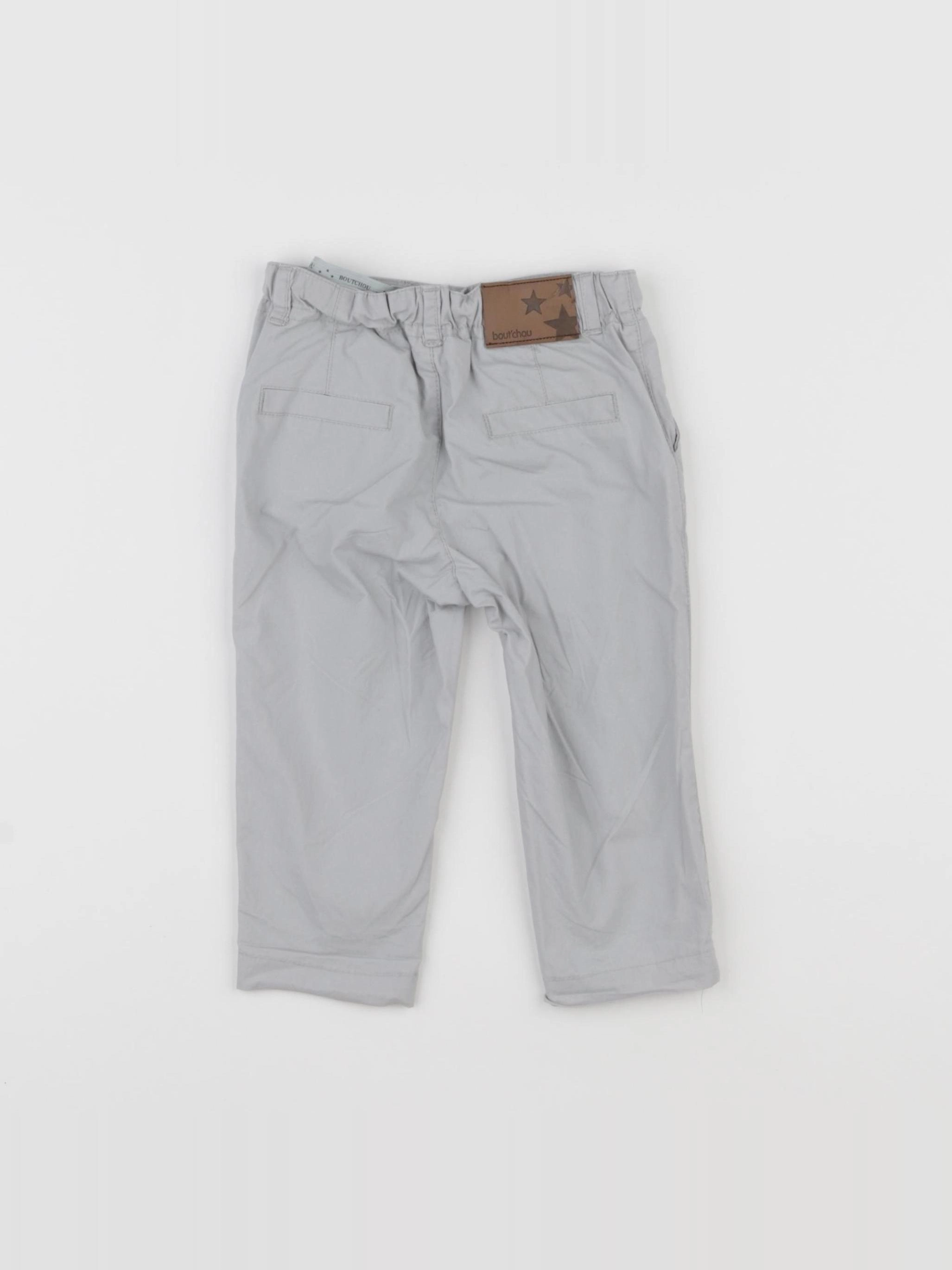 Boutchou - pantalon gris - 6 mois
