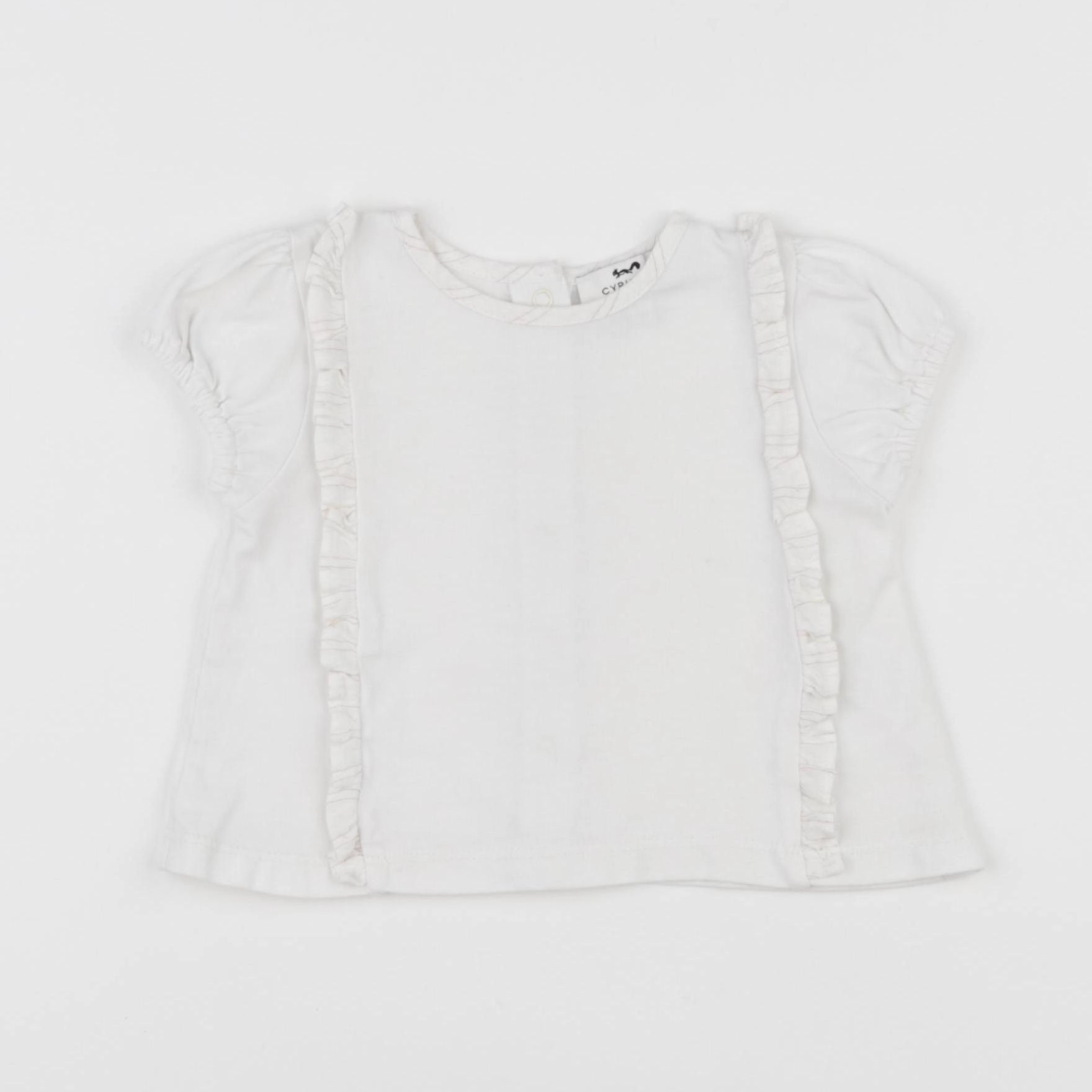 Cyrillus - tee-shirt beige - 6 mois