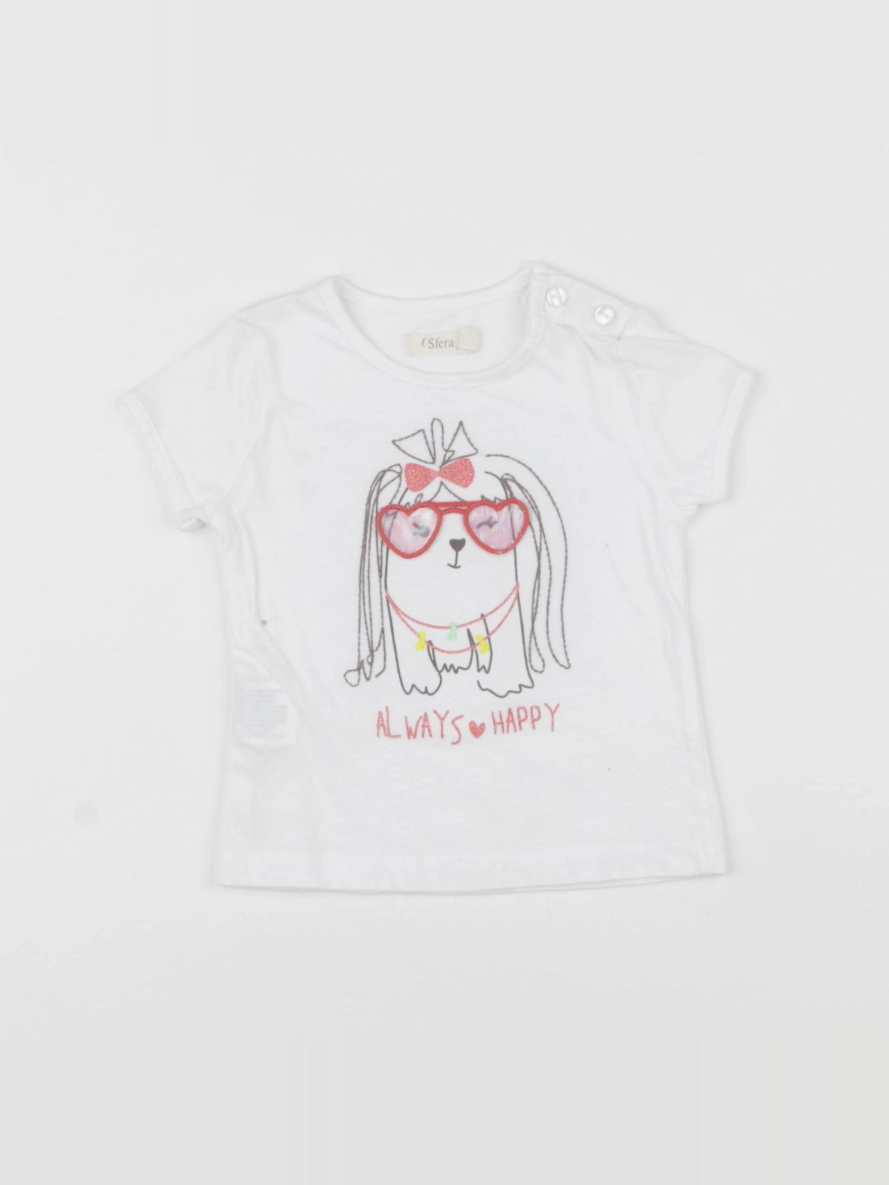 Sfera - tee-shirt multicolore - 3/6 mois