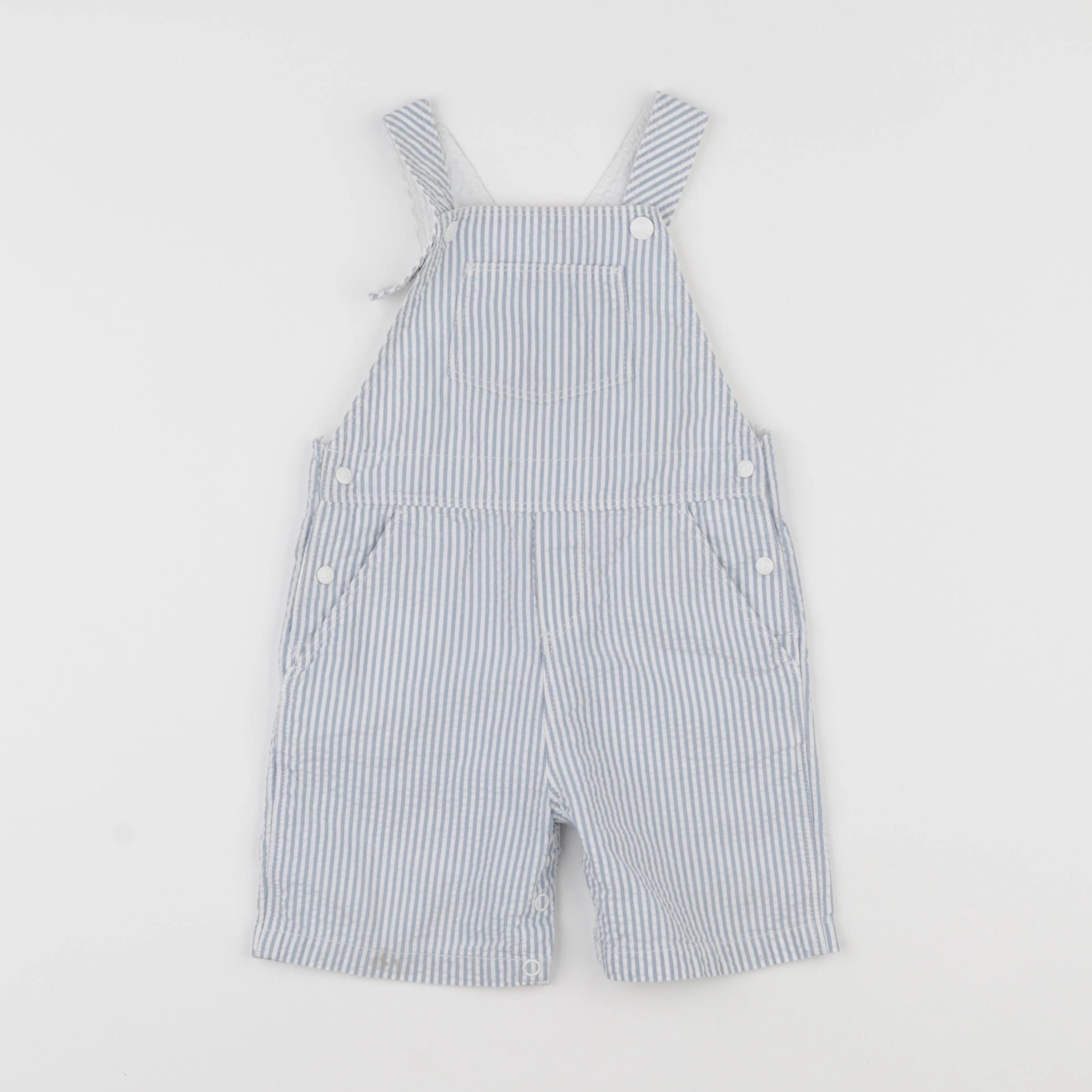 Petit Bateau - salopette bleu - 18 mois