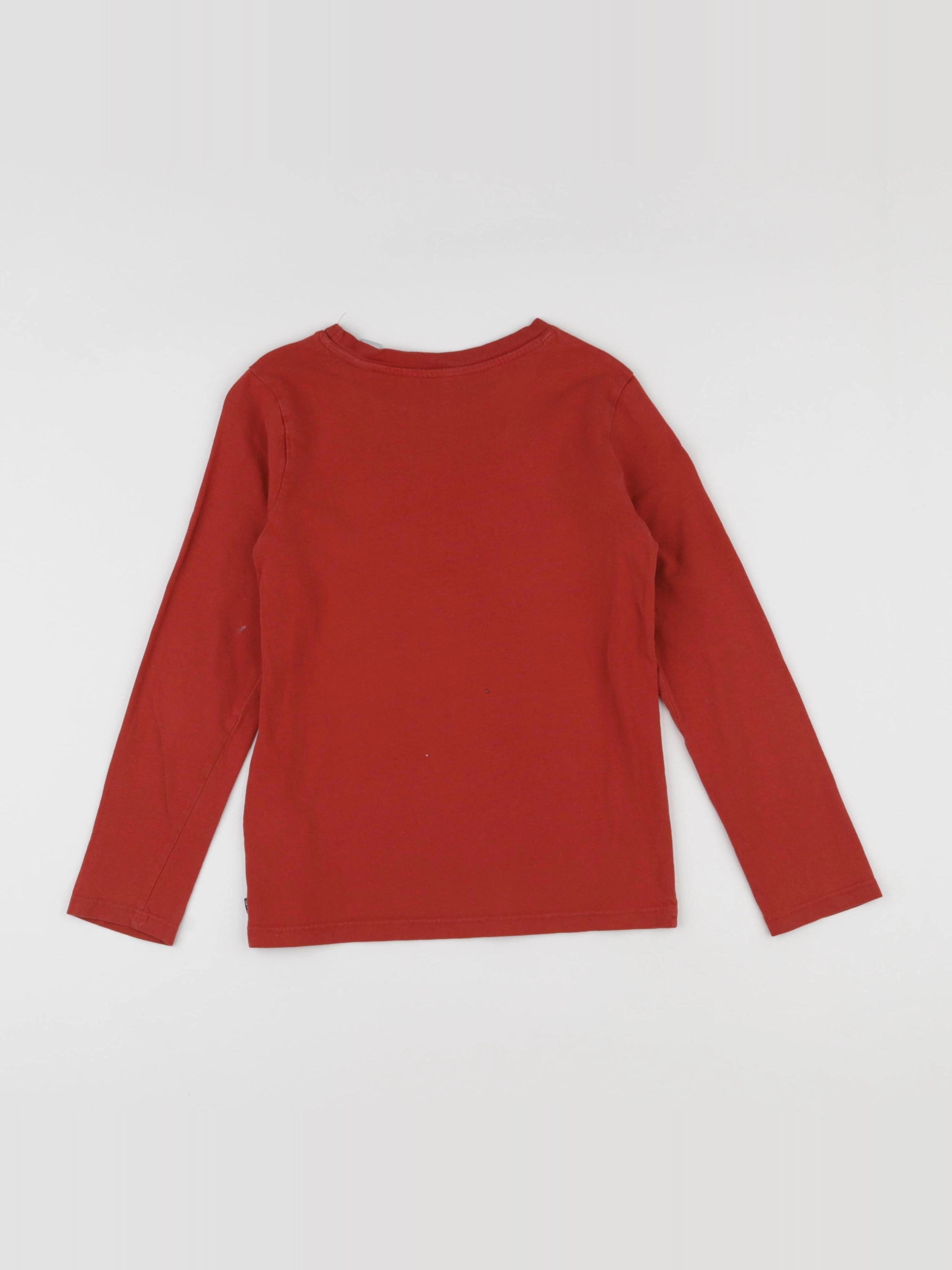 Okaidi - tee-shirt marron - 8 ans