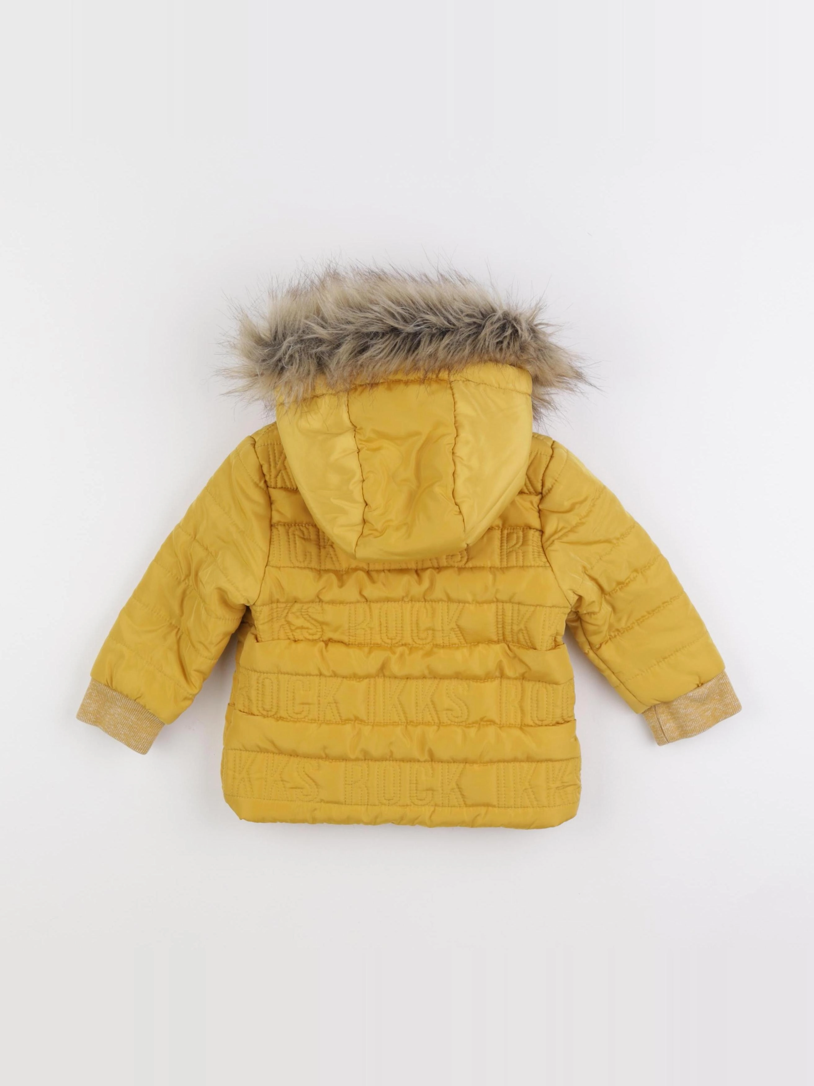 IKKS - doudoune jaune - 2 ans