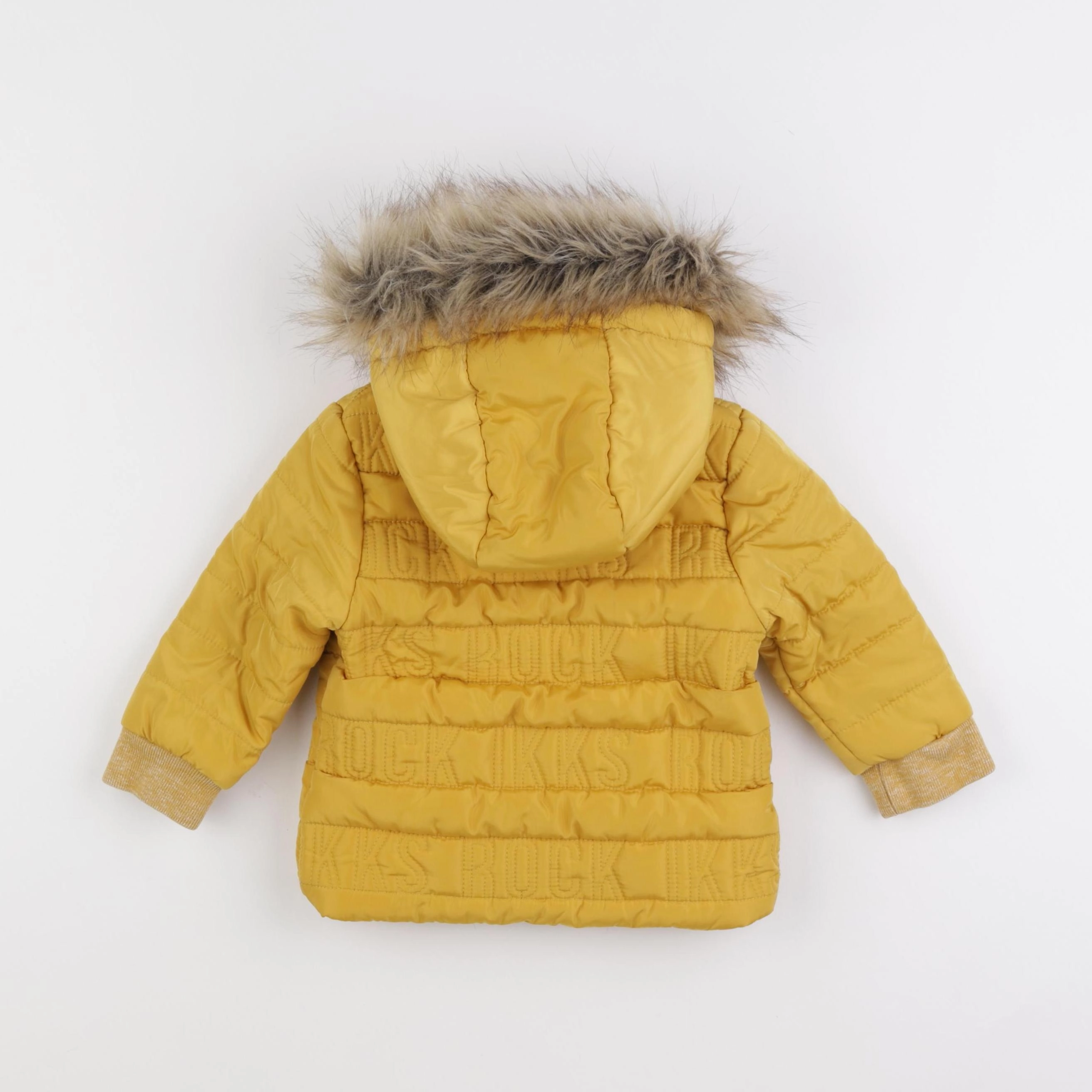 IKKS - doudoune jaune - 2 ans