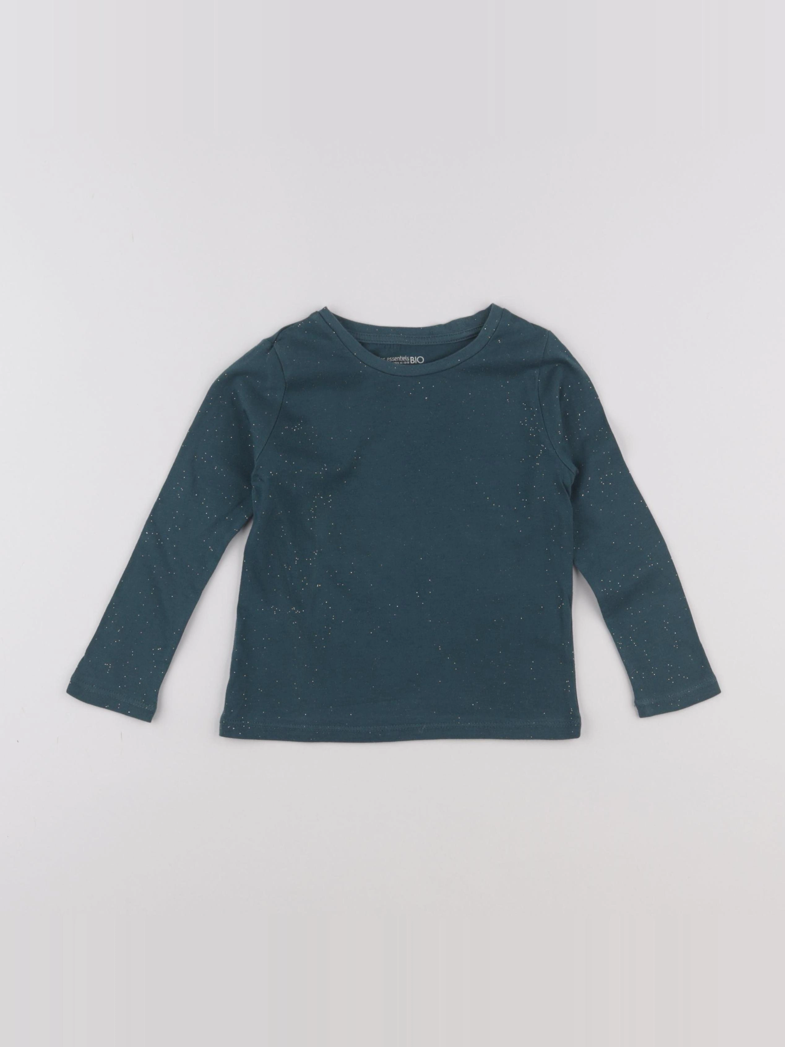 Monoprix - tee-shirt vert - 3 ans