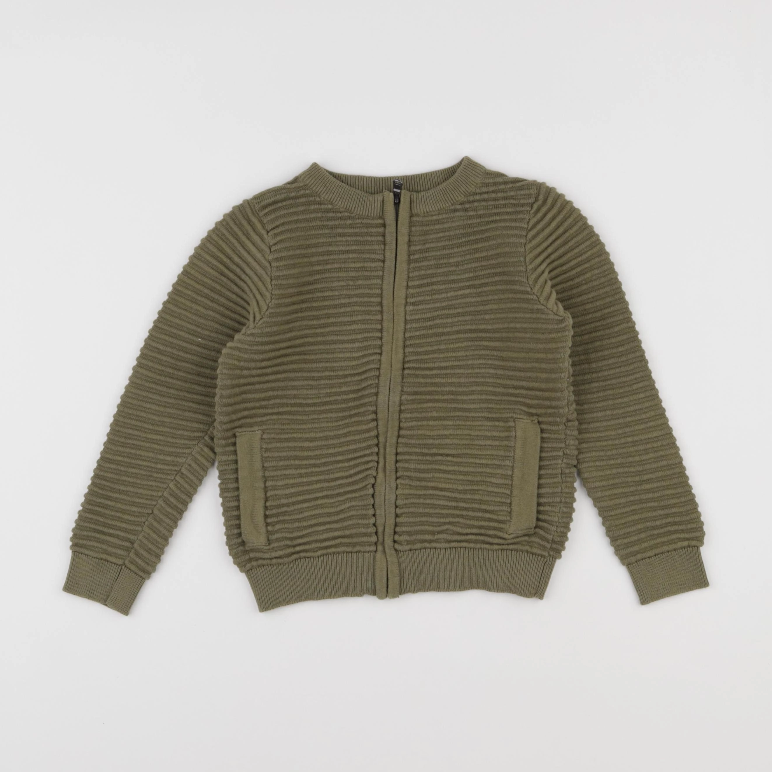 Little Cigogne - gilet vert - 4 ans