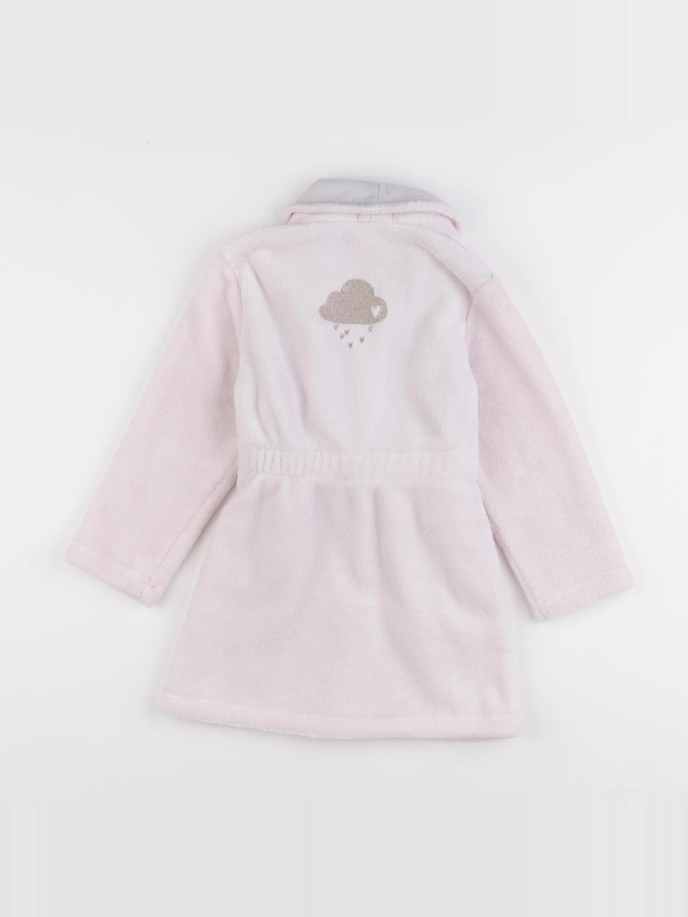 Vertbaudet - robe de chambre rose - 4 ans