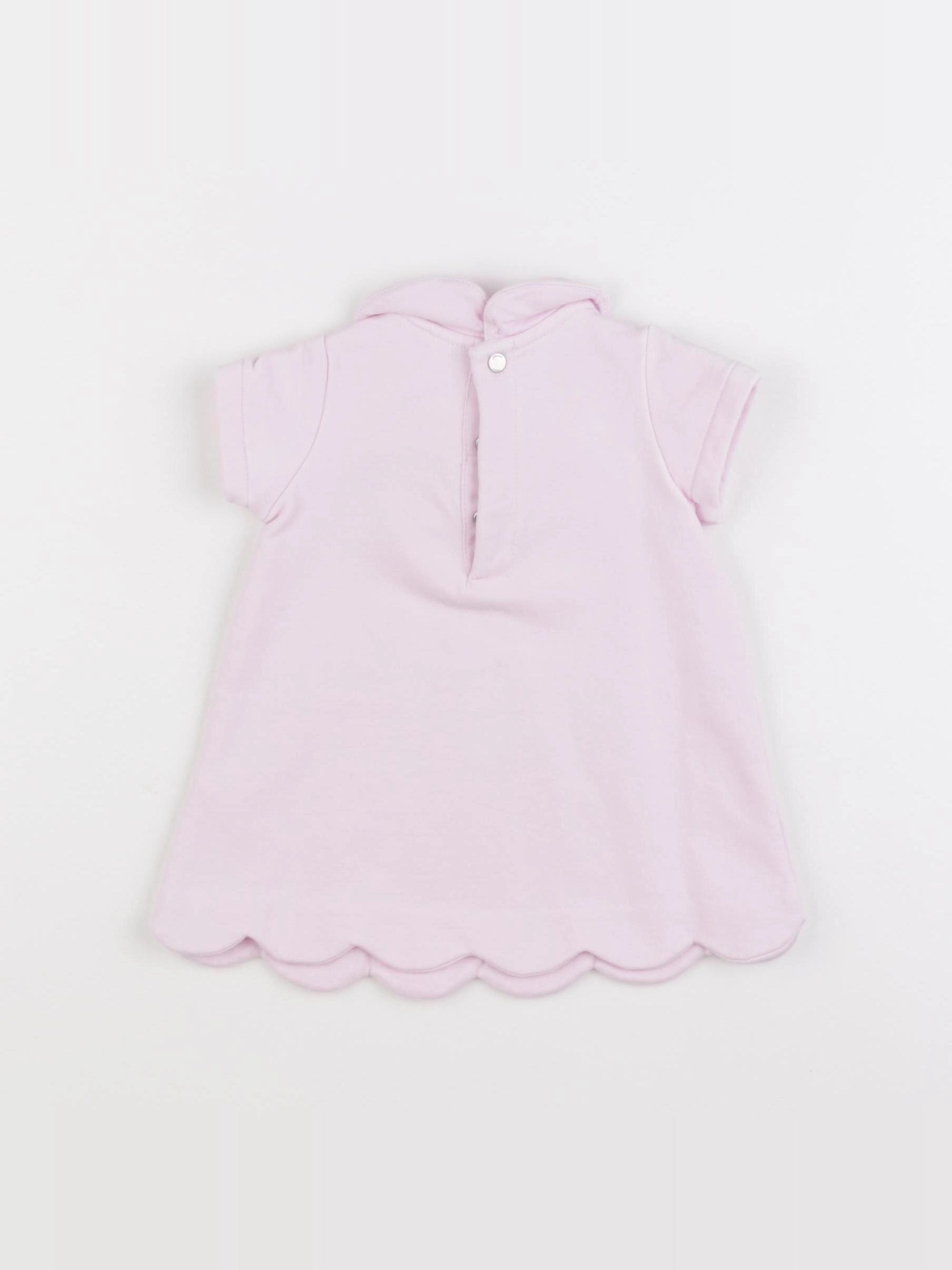 Jacadi - robe rose - 6 mois