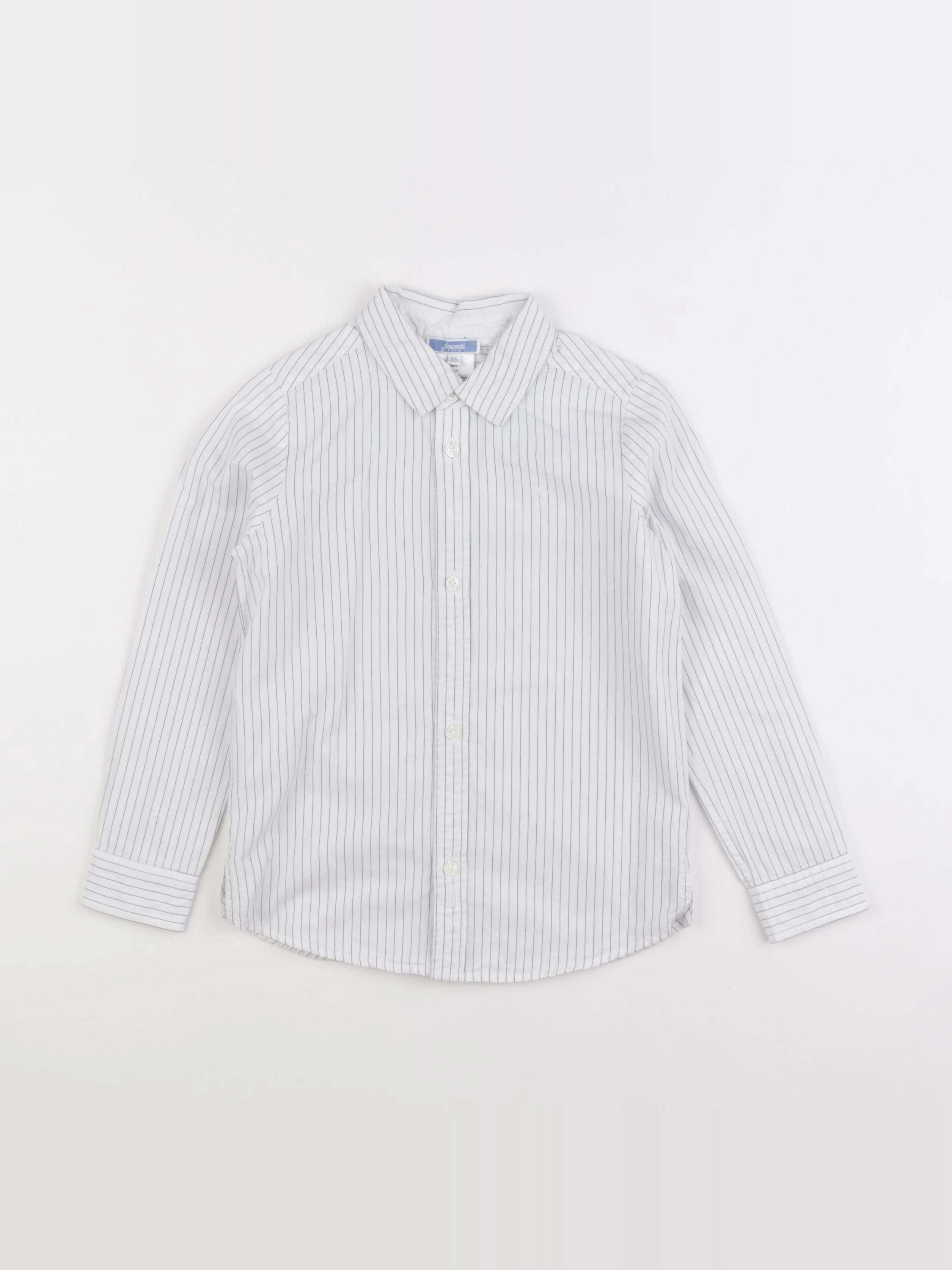 Jacadi - chemise blanc, bleu - 6 ans