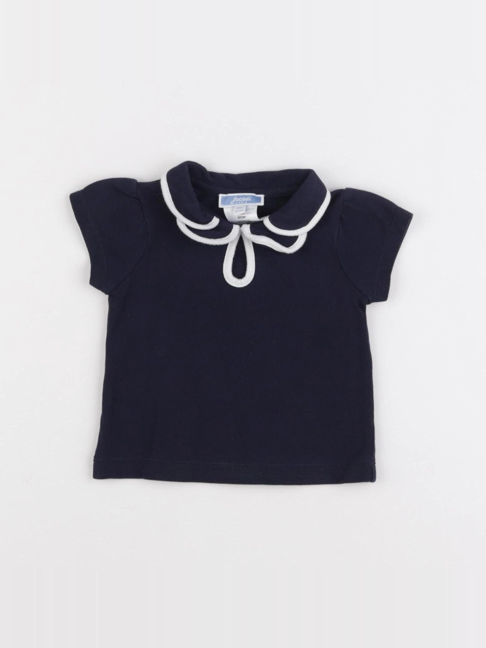 Jacadi - tee-shirt bleu - 6 mois