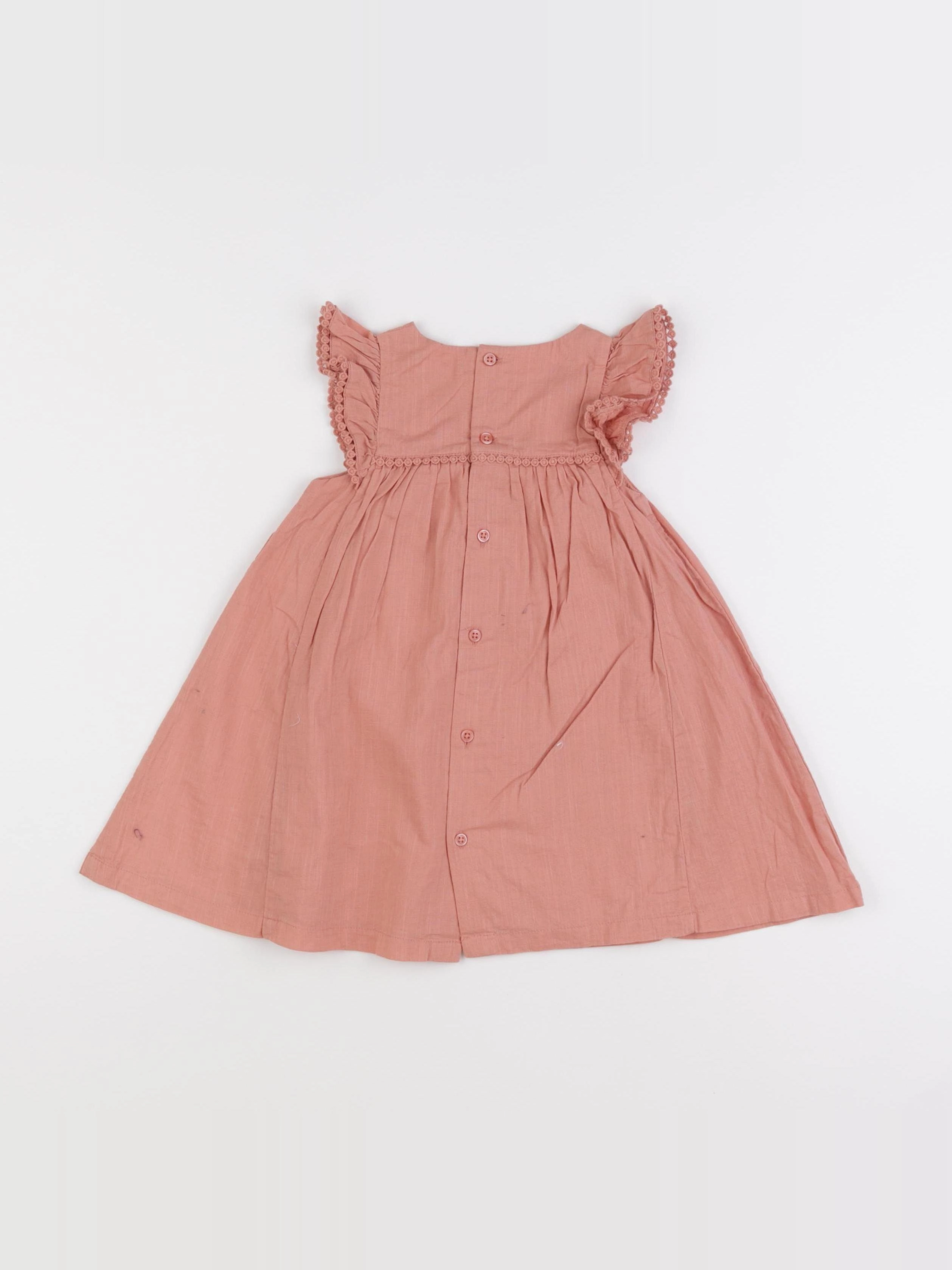 Boutchou - robe rose - 12 mois