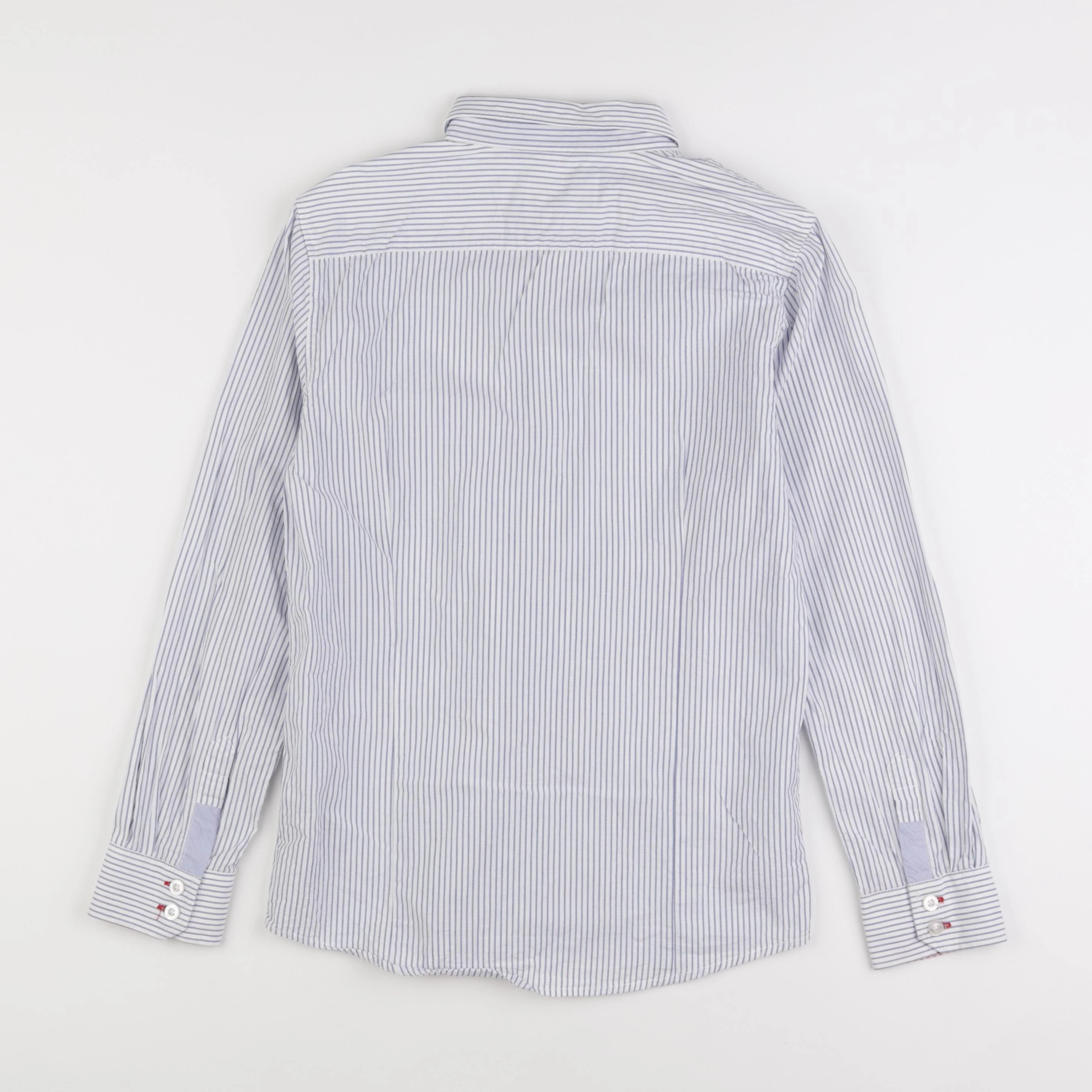 Zara - chemise blanc, bleu - 9/10 ans