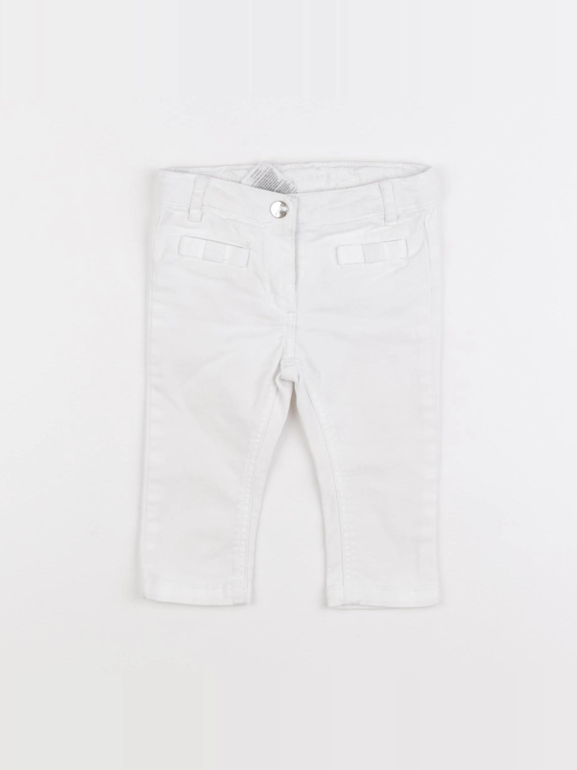 Jacadi - jean beige - 12 mois