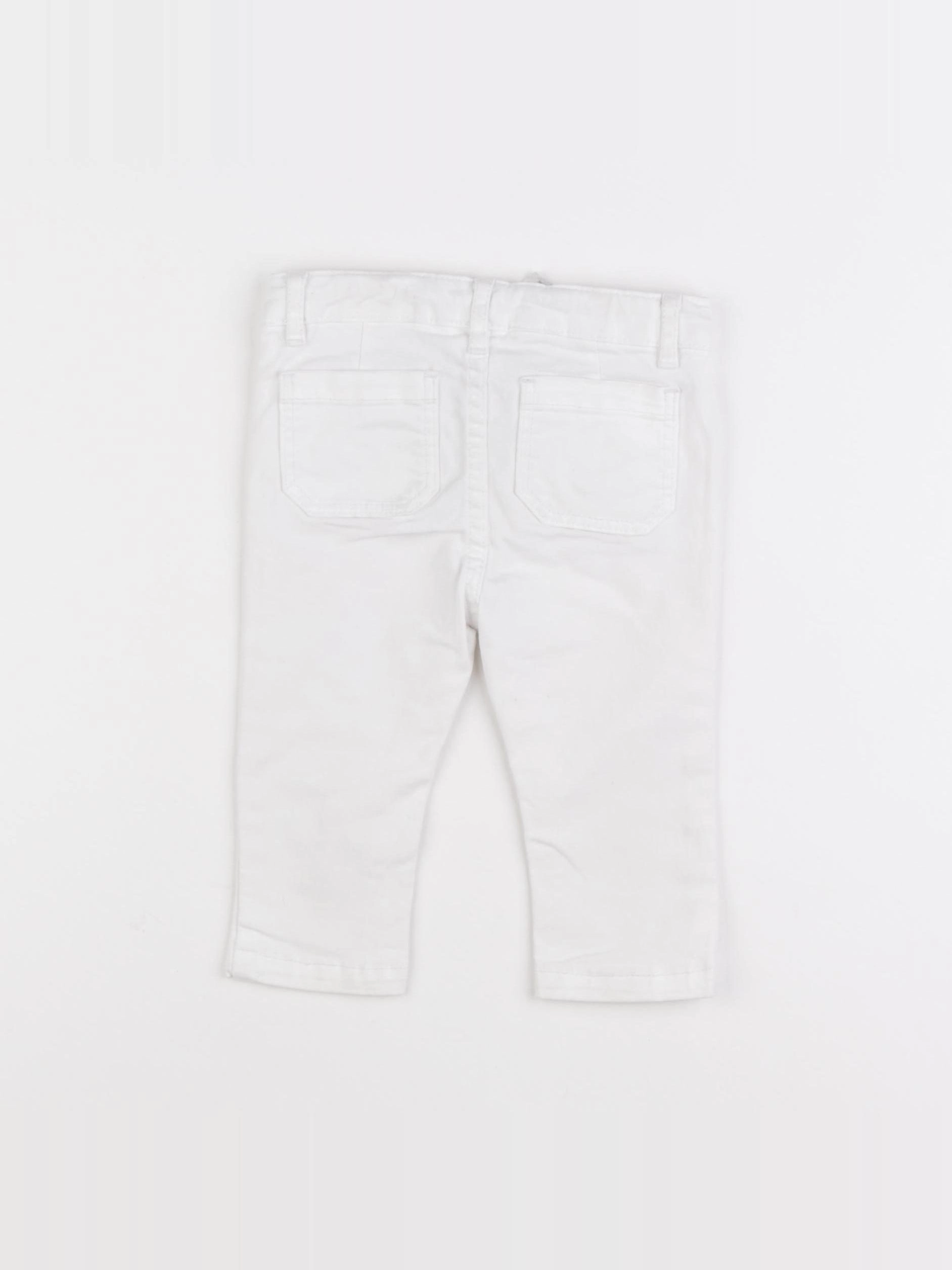 Jacadi - jean beige - 12 mois