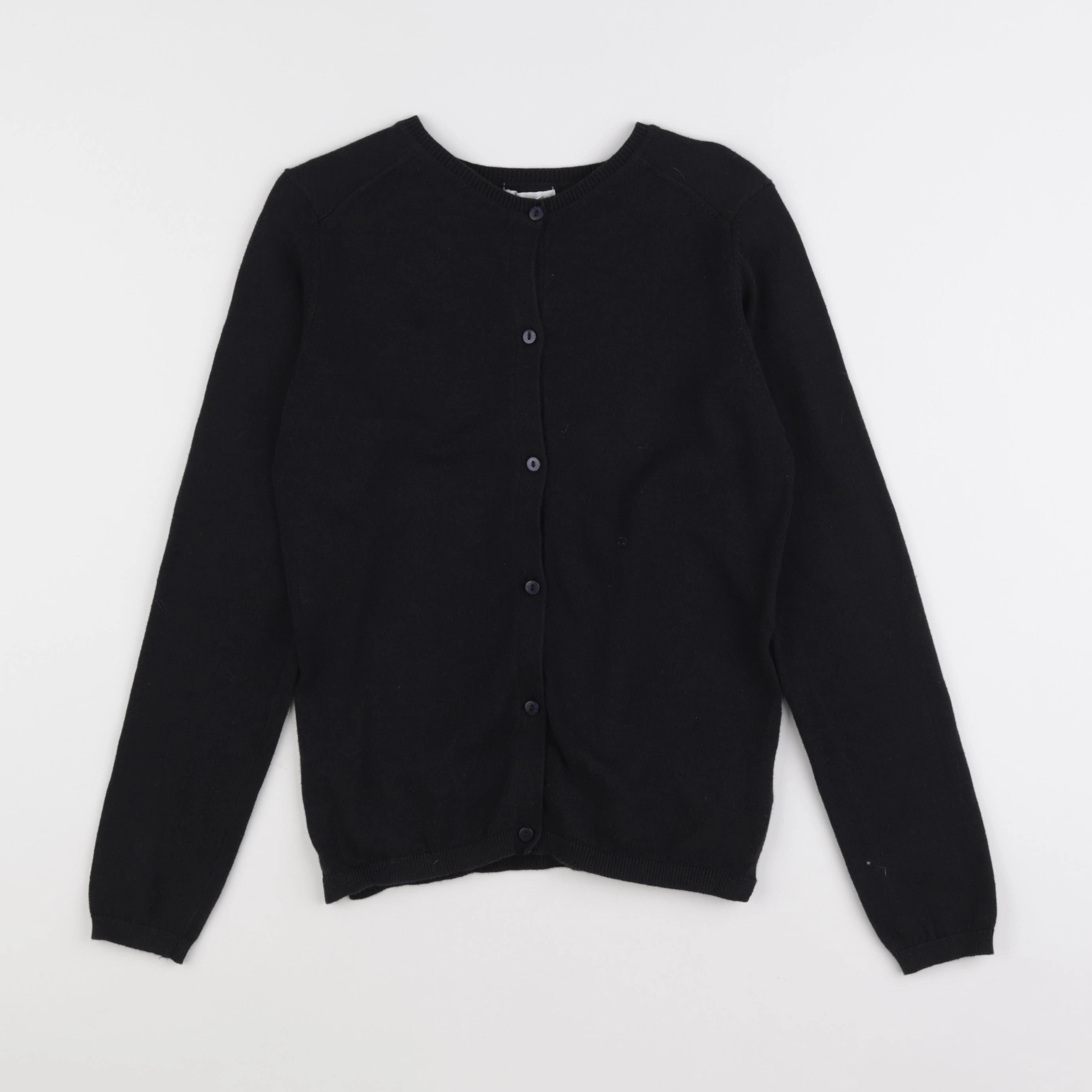 Vertbaudet - gilet noir - 10 ans