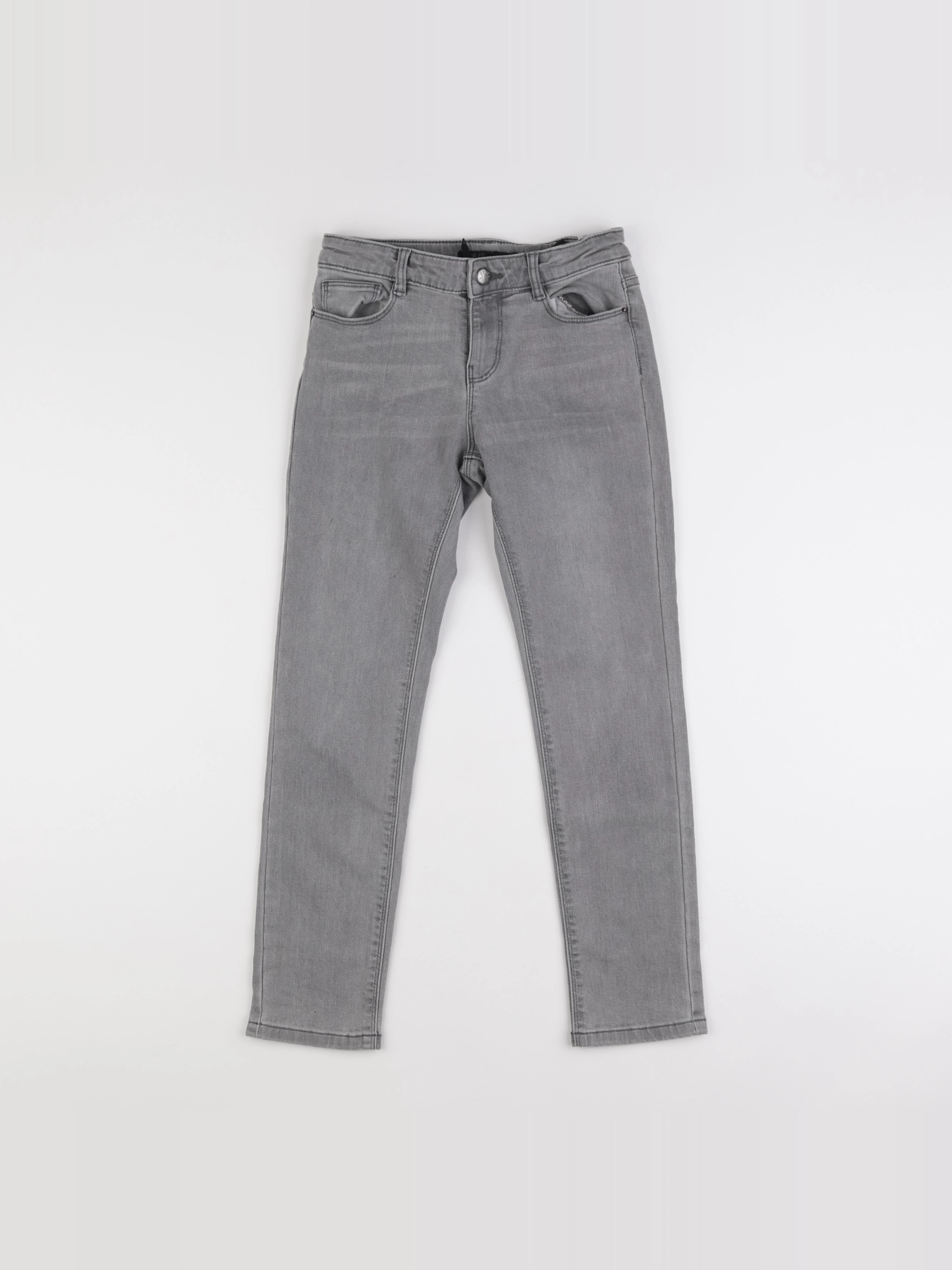 IKKS - jean gris - 10 ans