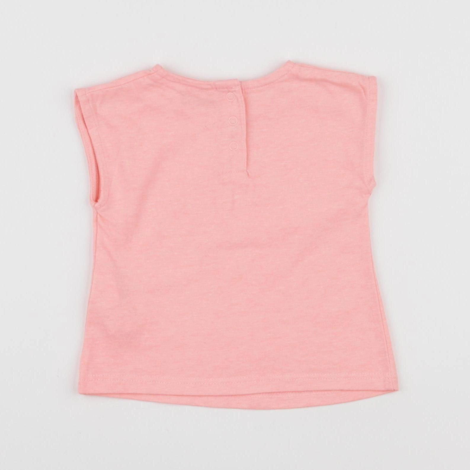 Tape à l'oeil - tee-shirt rose - 6 mois