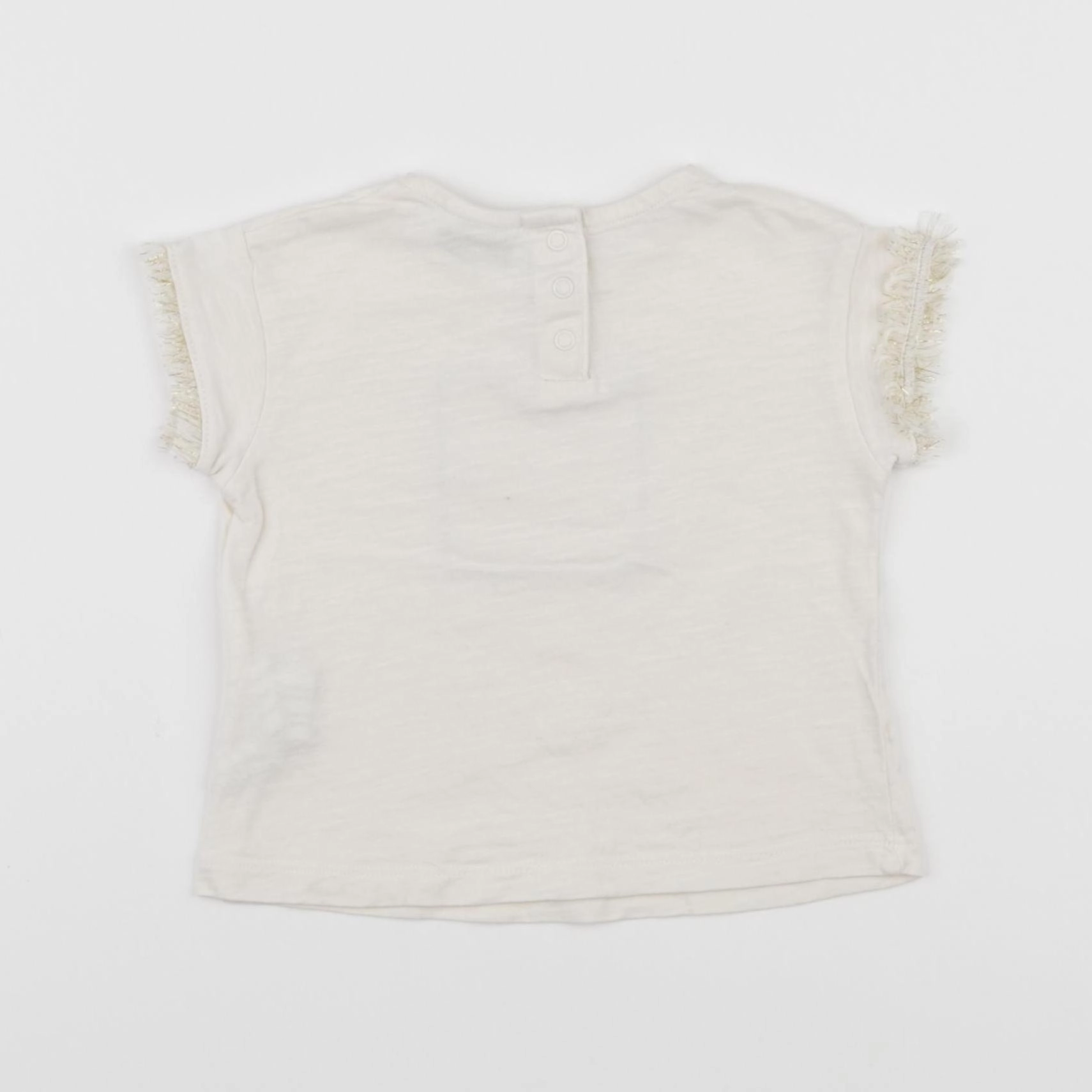 Tape à l'oeil - tee-shirt beige, or - 6 mois