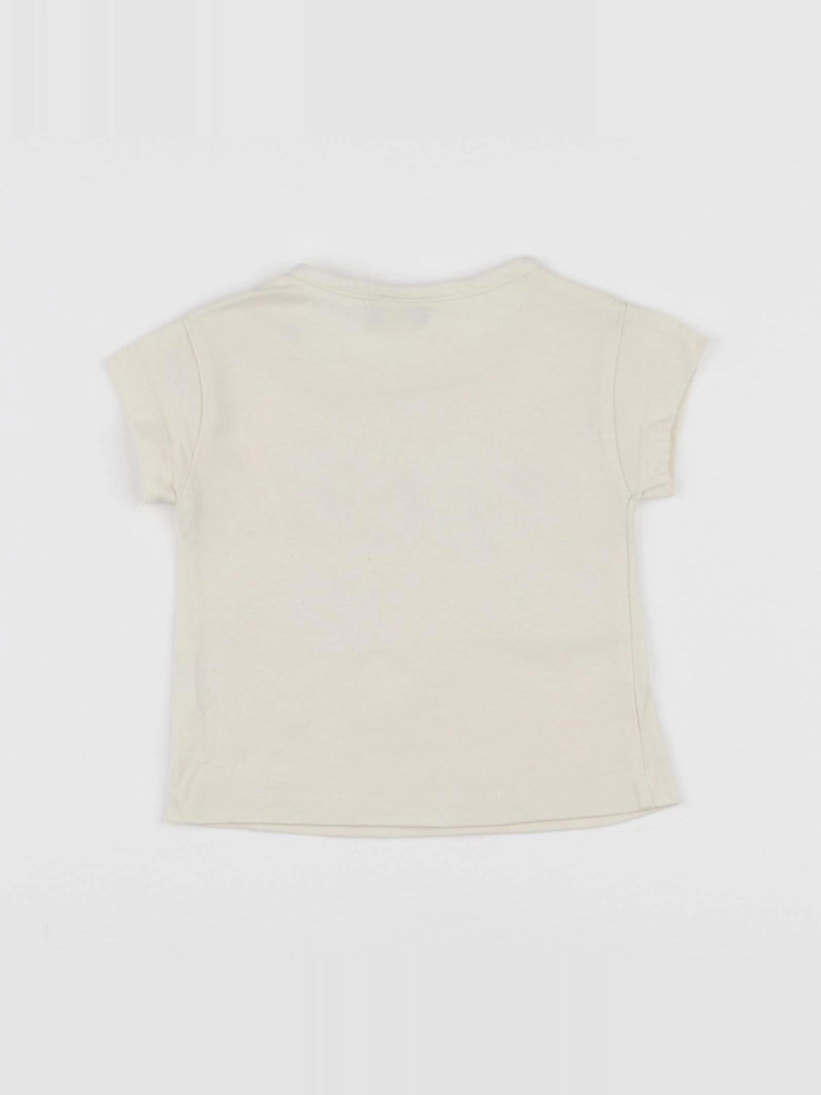 Tape à l'oeil - tee-shirt beige - 3 mois