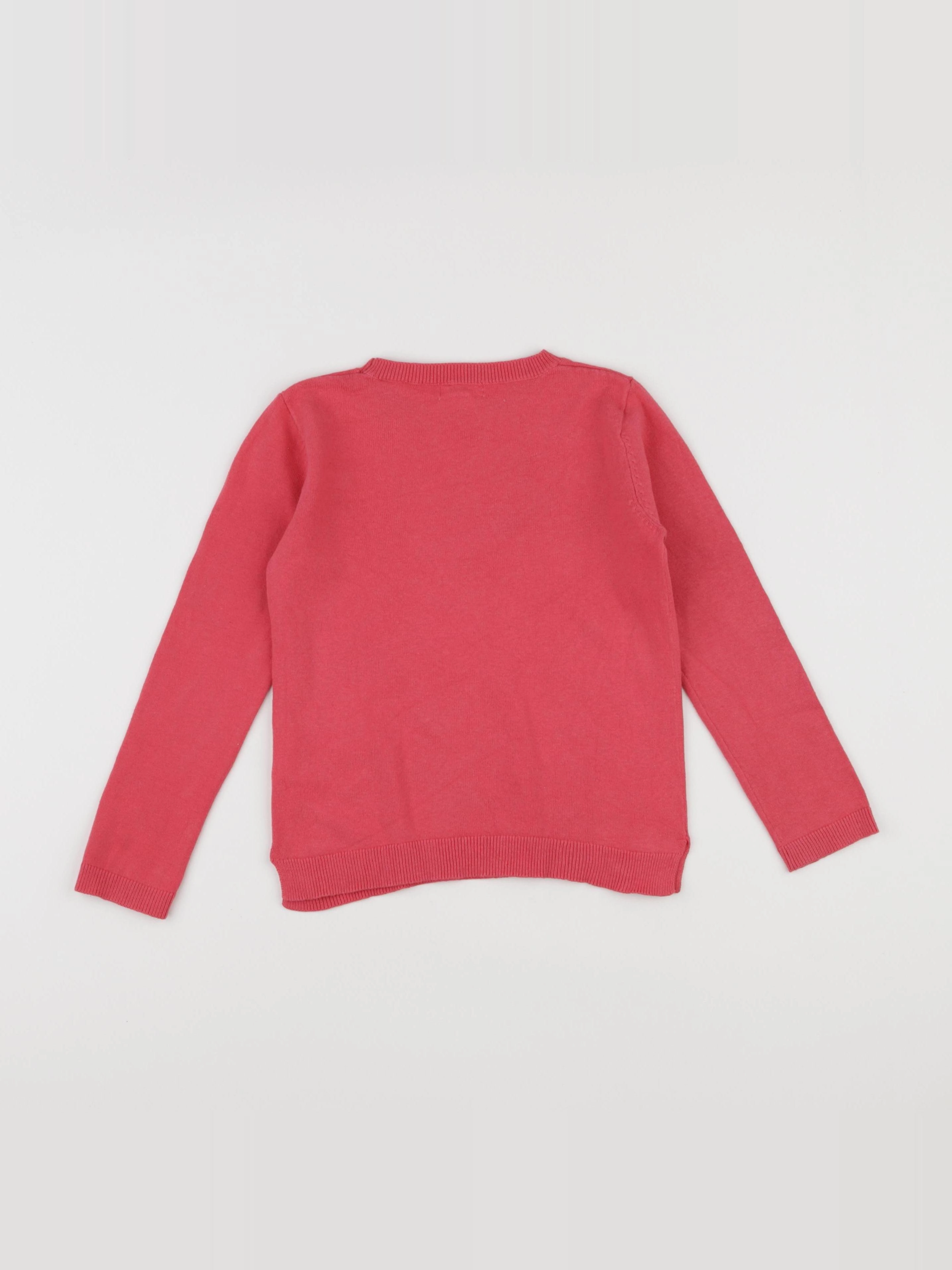Vertbaudet - pull rose - 5 ans