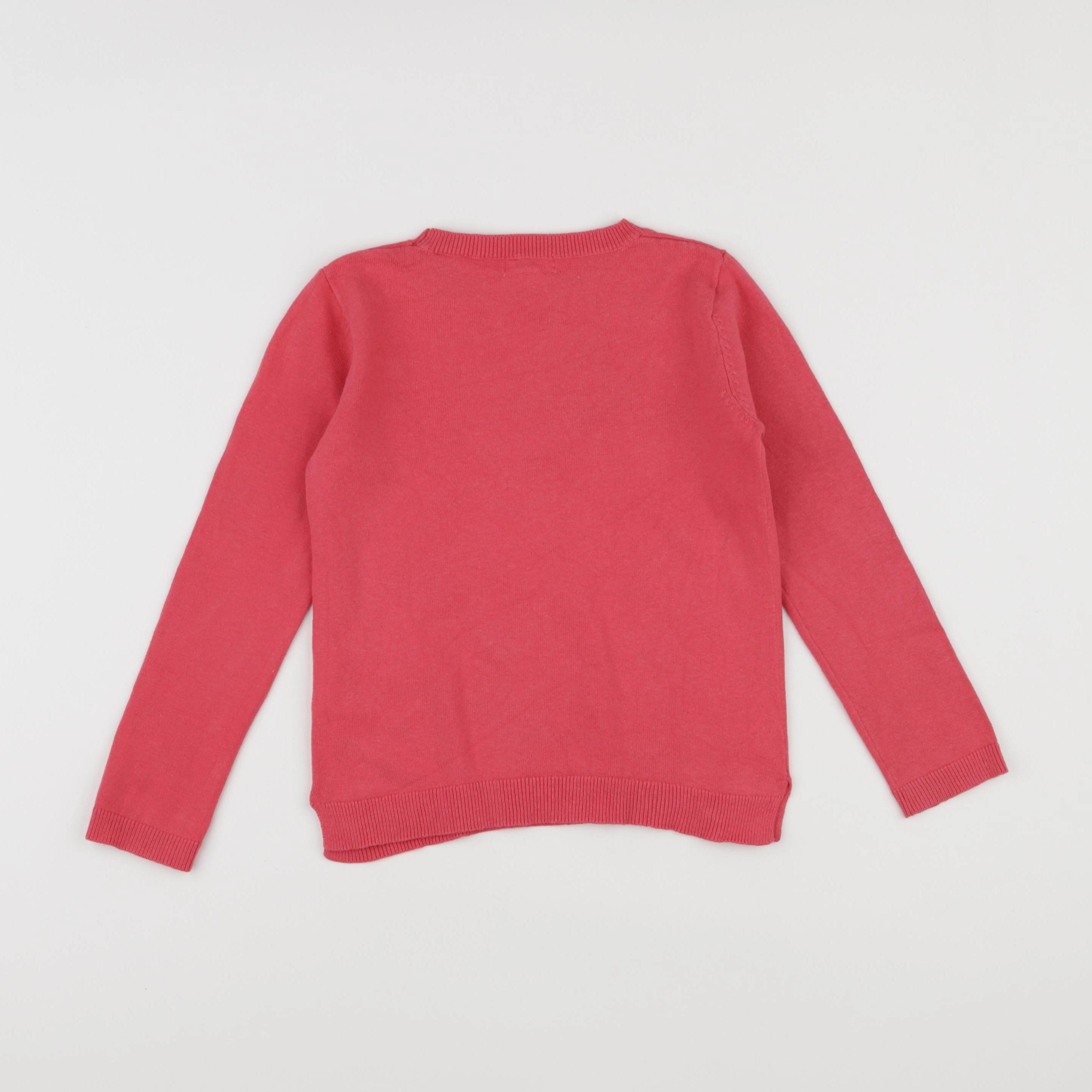 Vertbaudet - pull rose - 5 ans